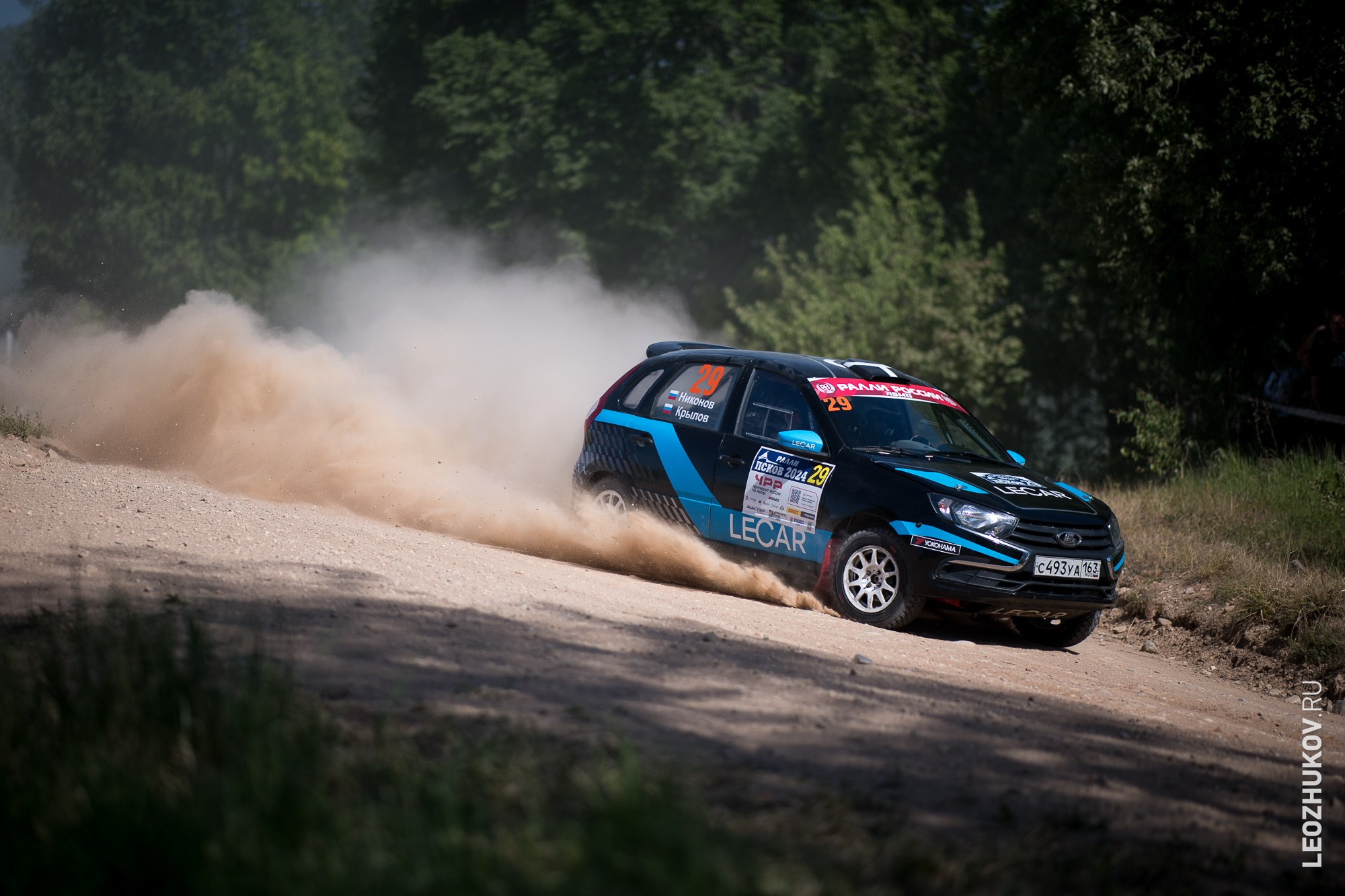Rally Pskov 2024. Sports photographer Leonid Zhukov
