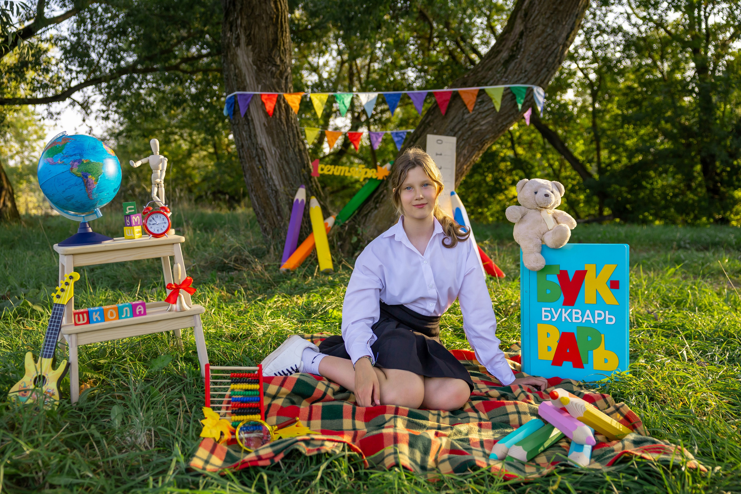 Три сестры (1, 3 и 6 классы). Фотограф в Серпухове Наталья Руденко