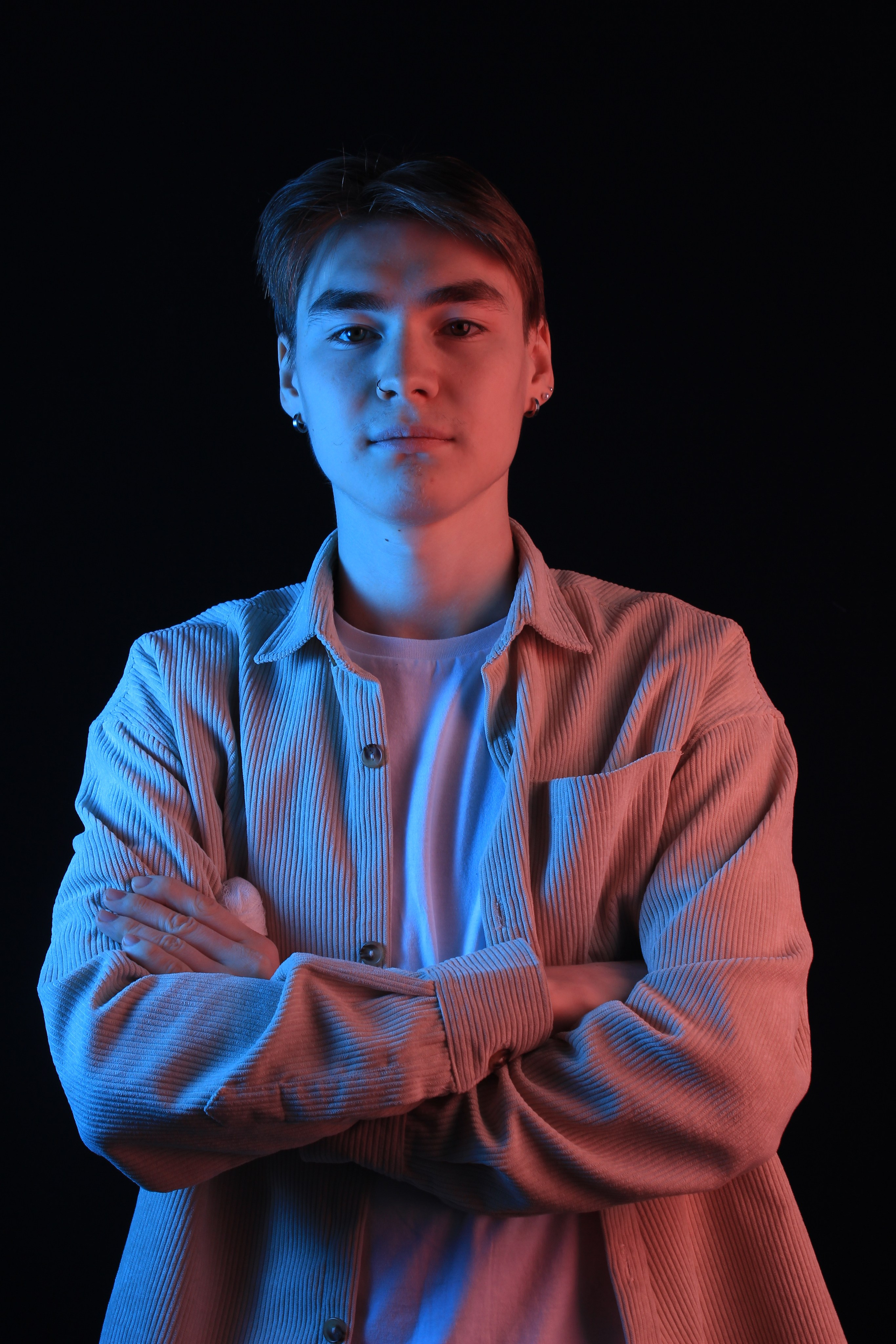 Красно-Синий Фотосет. Начинающий Фотограф в Казани