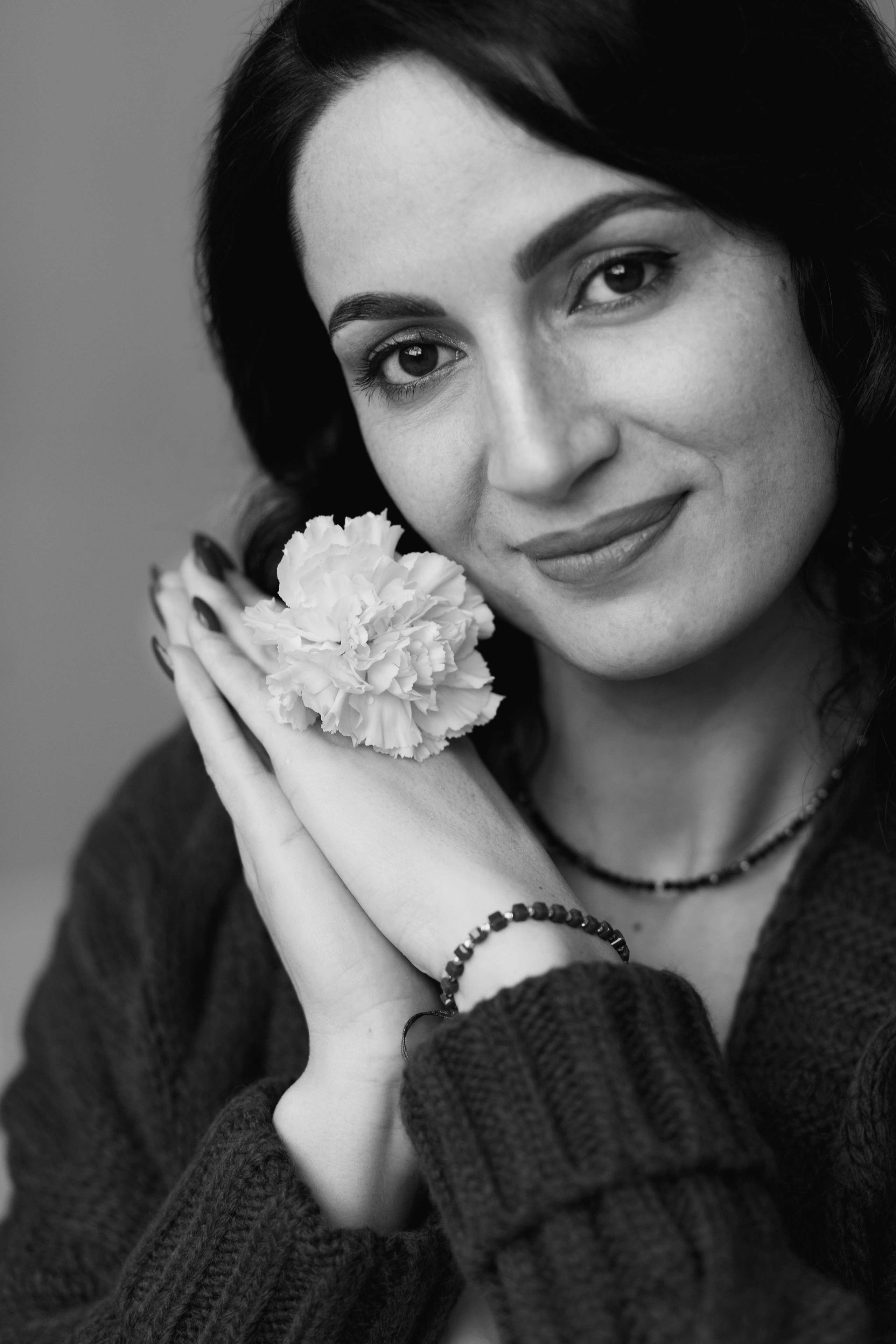 Цветочная фотосессия в фотостудии. Семейная фотосессия. Фотограф в Санкт-Петербурге, Анна Скворцова