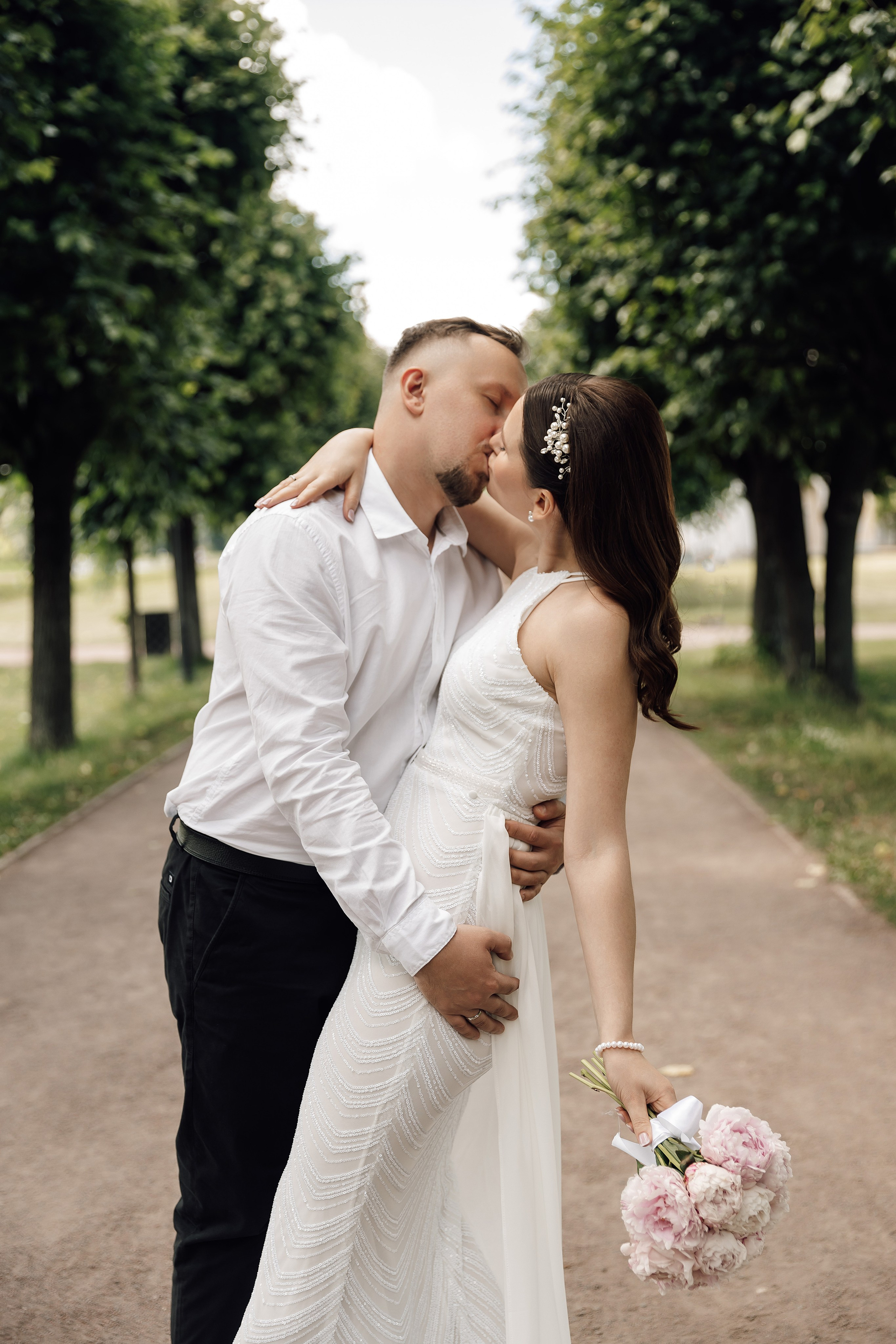 Сергей & Татьяна (Грибоедовский загс и прогулка в Кусково). Фотограф в Москве Юлия Хамзина