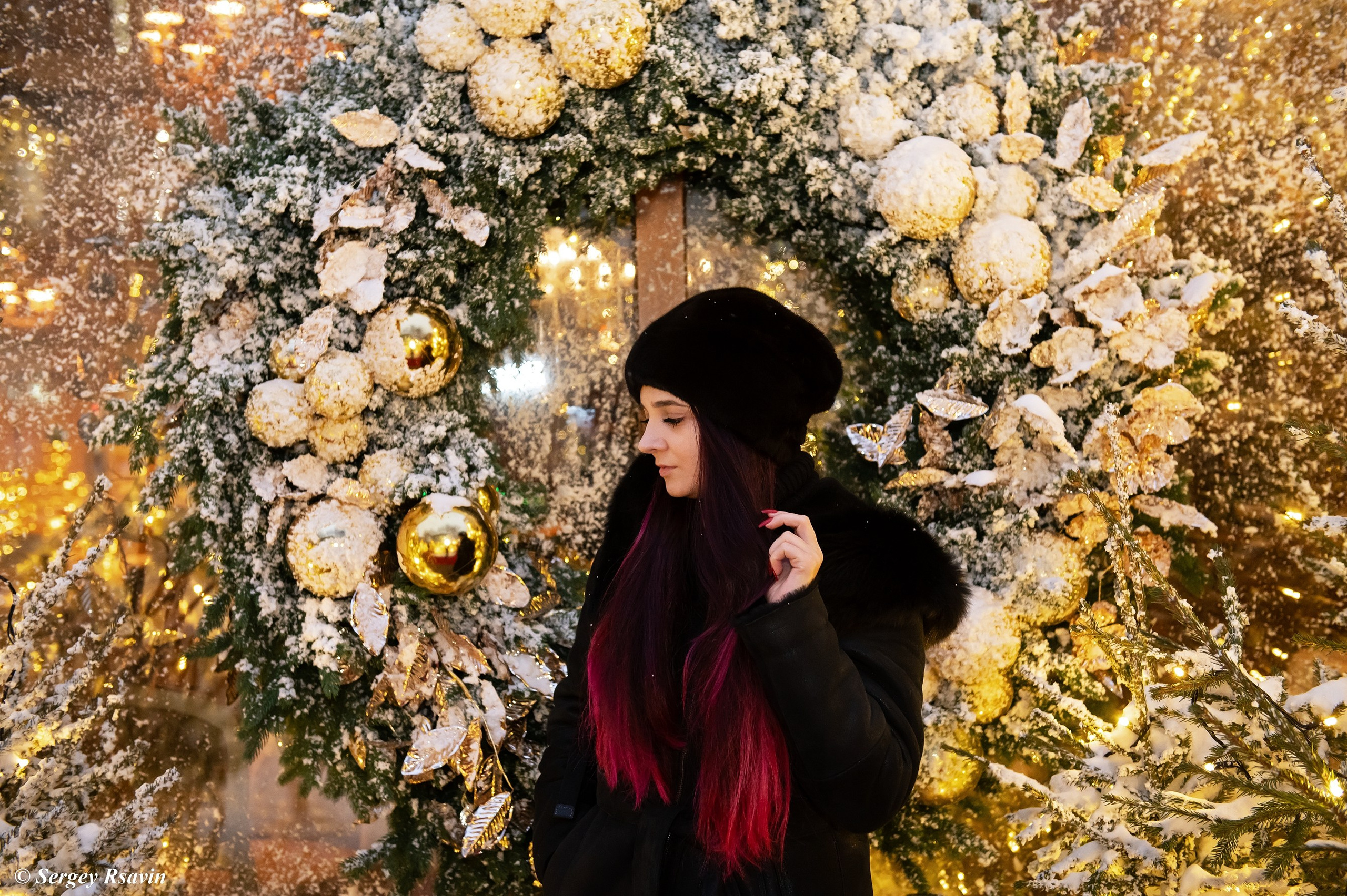 Новогодняя Москва. Фотограф в Москве Сергей Рсавин