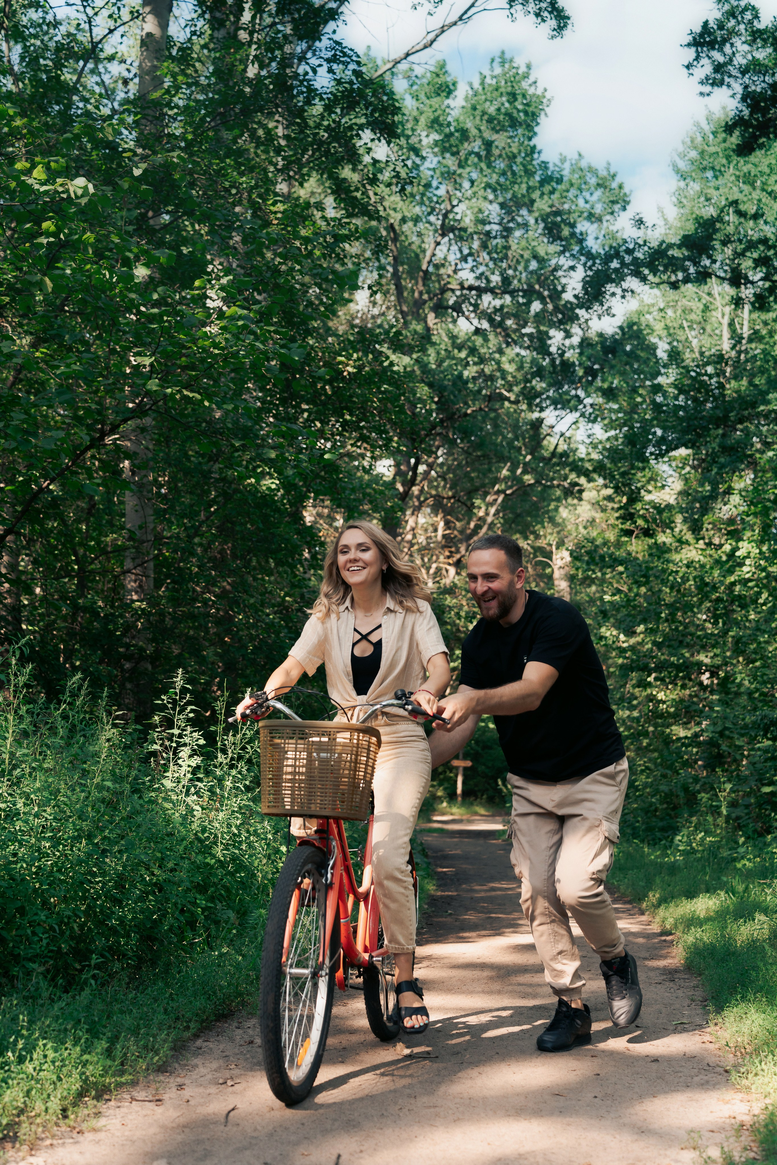 Велопрогулка в парке