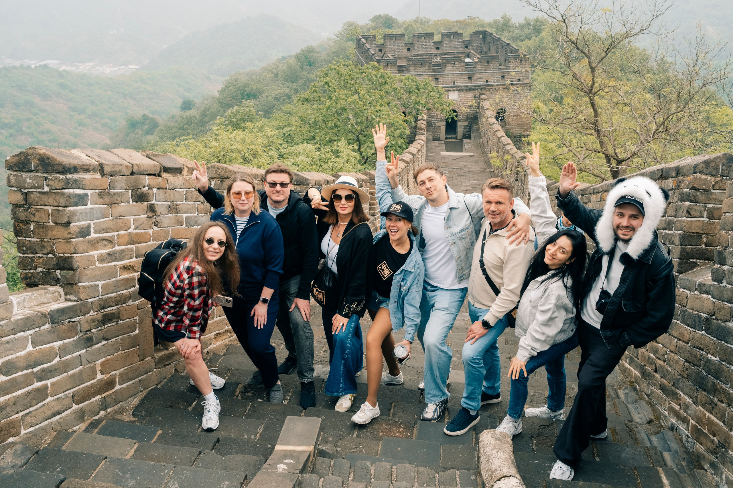 Photoshoot on the Great Wall