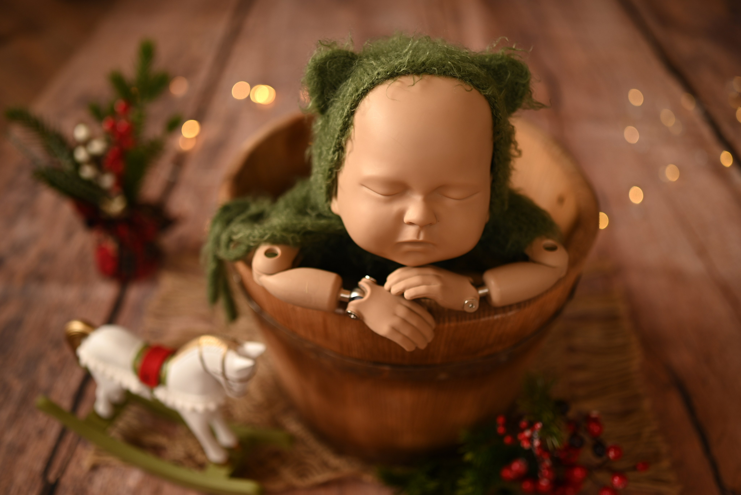 Новогодние образы. Newborn42.ru Фотограф новорожденных  г. Кемерово Агафонова Жанна