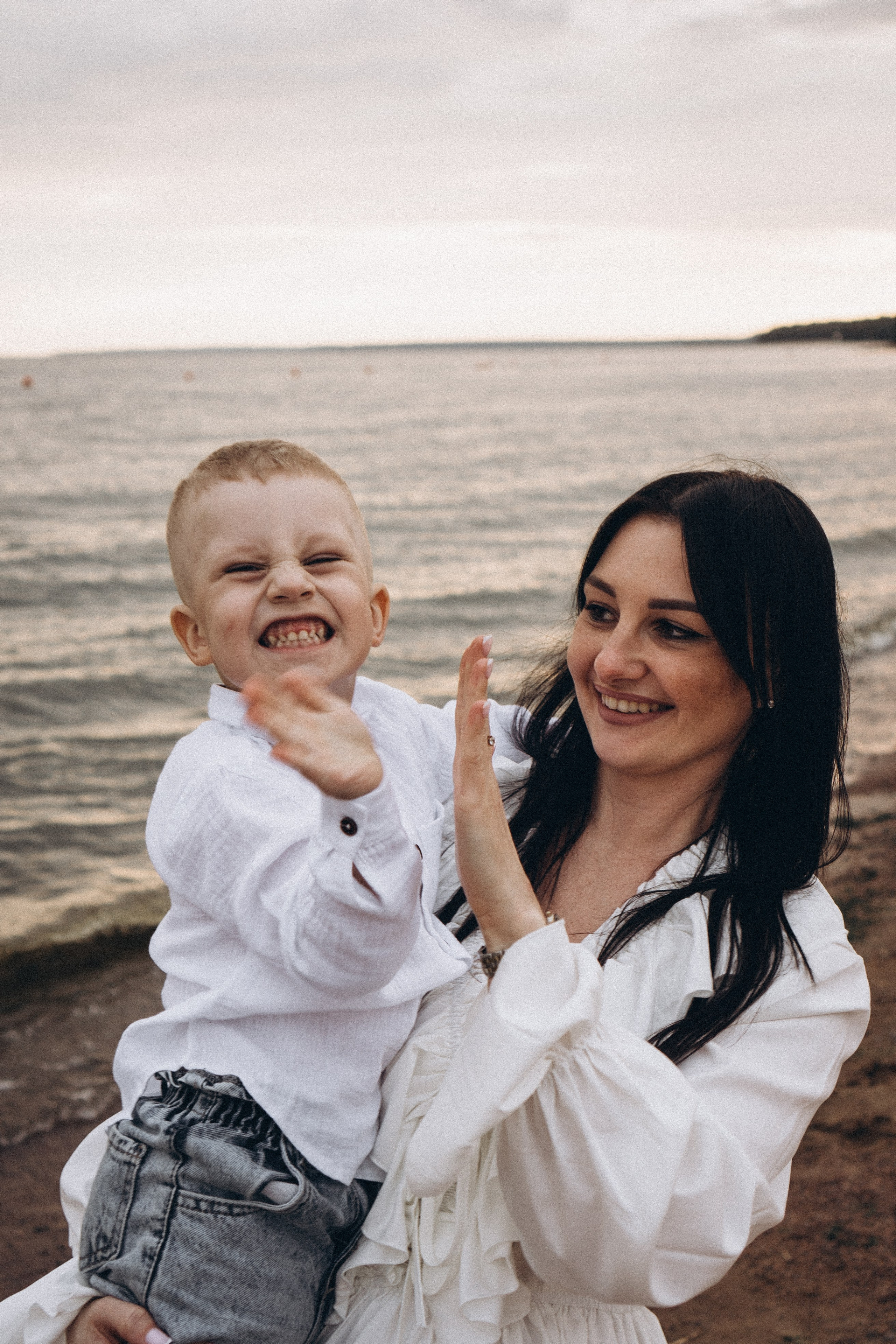 Семейная история на берегу залива. Профессиональный фотограф, Санкт-Петербург — Виктория Богомолова