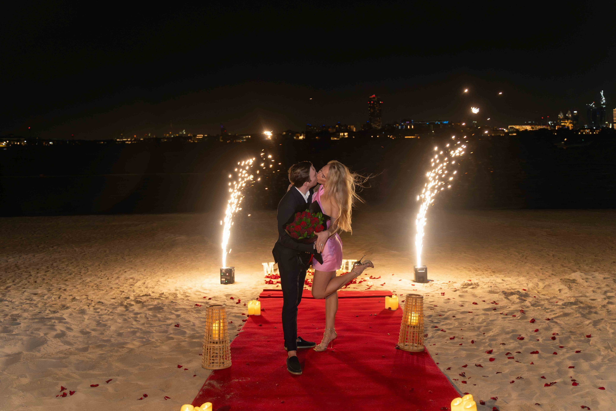 Шикарное предложение руки и сердца. Фотограф и видеограф в Москве и Абу Даби Мария Кулагина