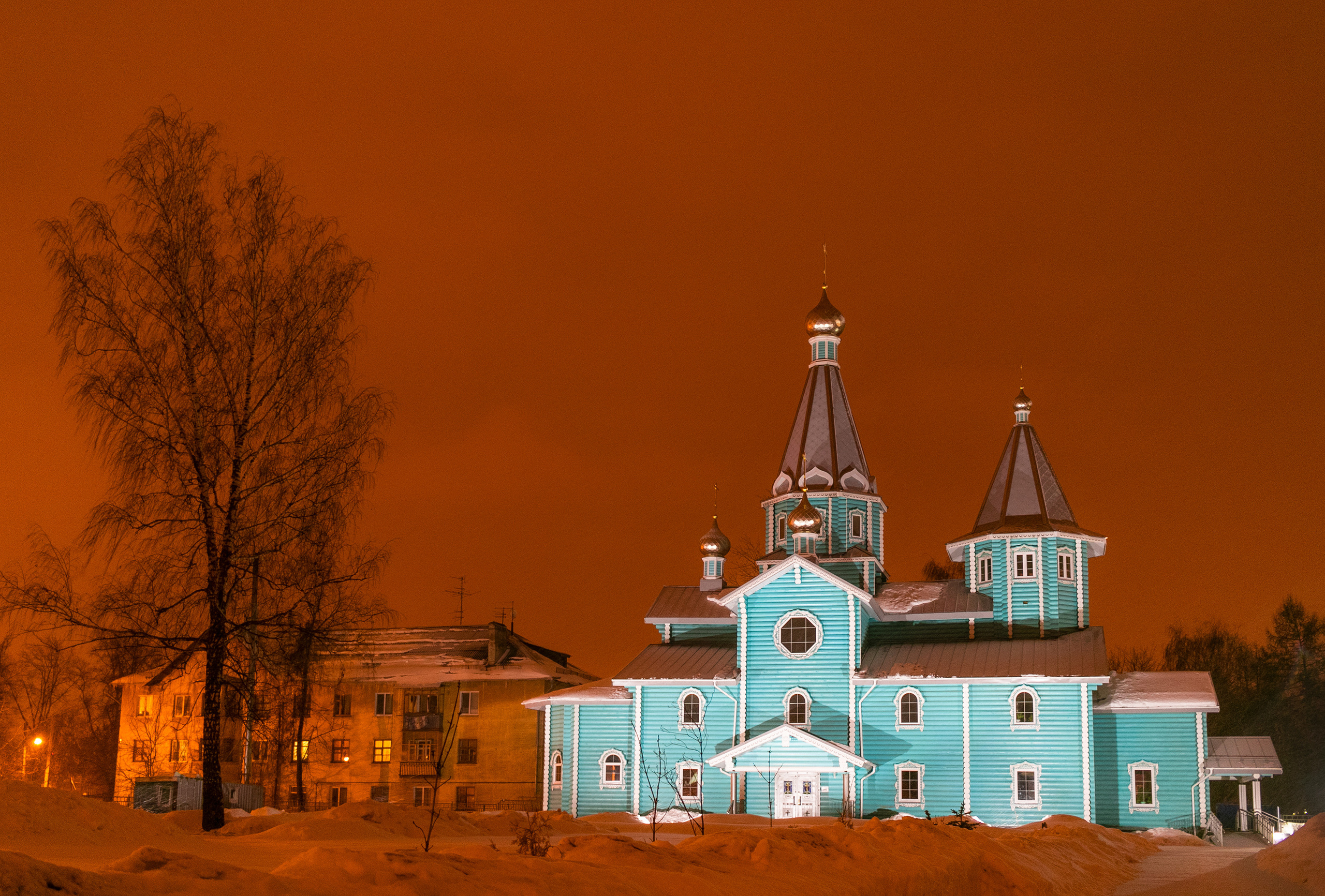 Церковь иконы Божией Матери Прибавление Ума. Нижний Новгород. Автозавод.