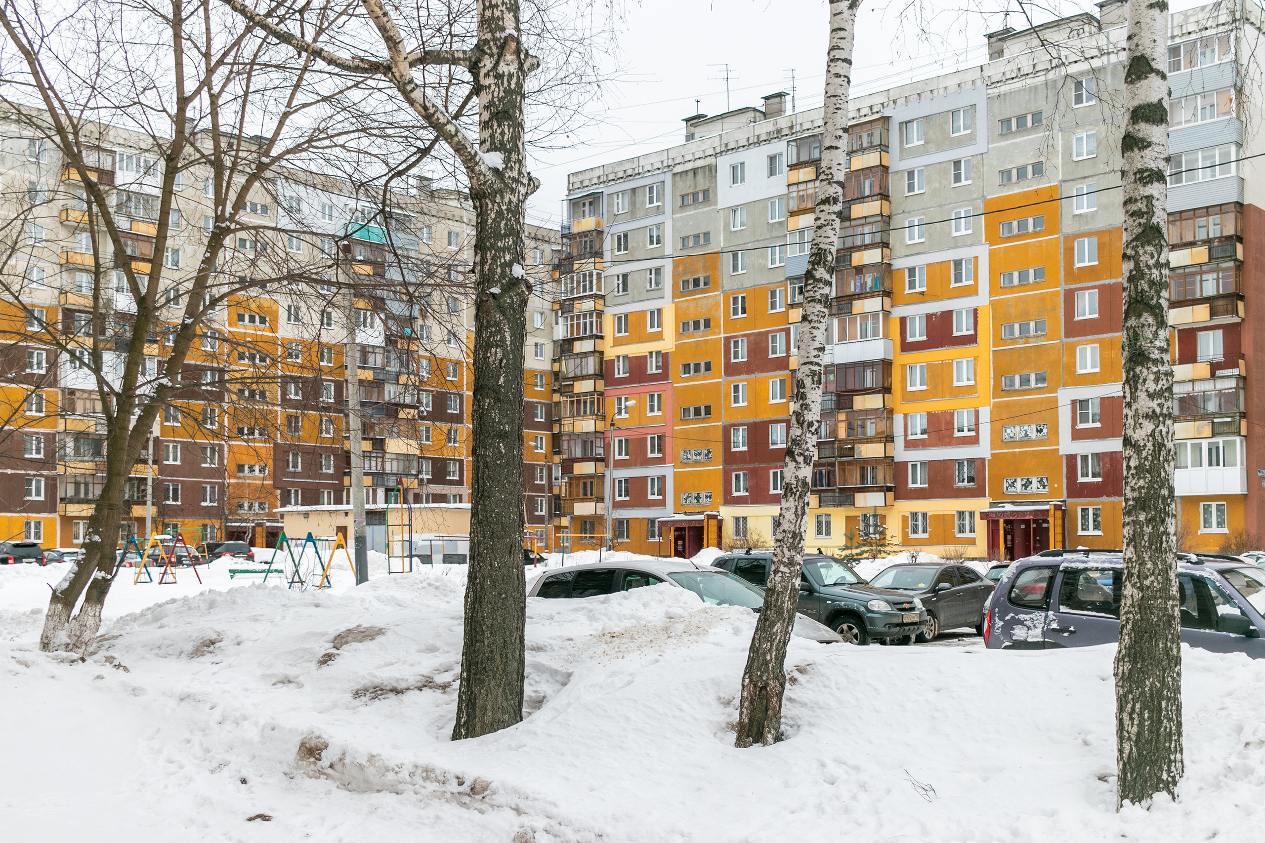Вид на ул. Красных Партизан дом 14. Нижний Новгород, Автозавод.
