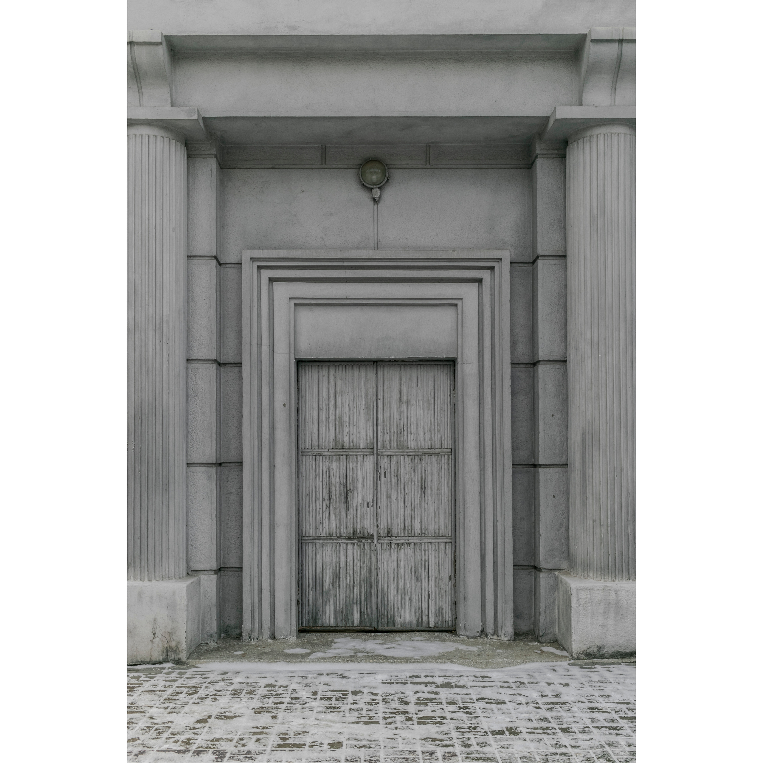 Входная группа Серобусыгинского дома. Нижний Новгород.