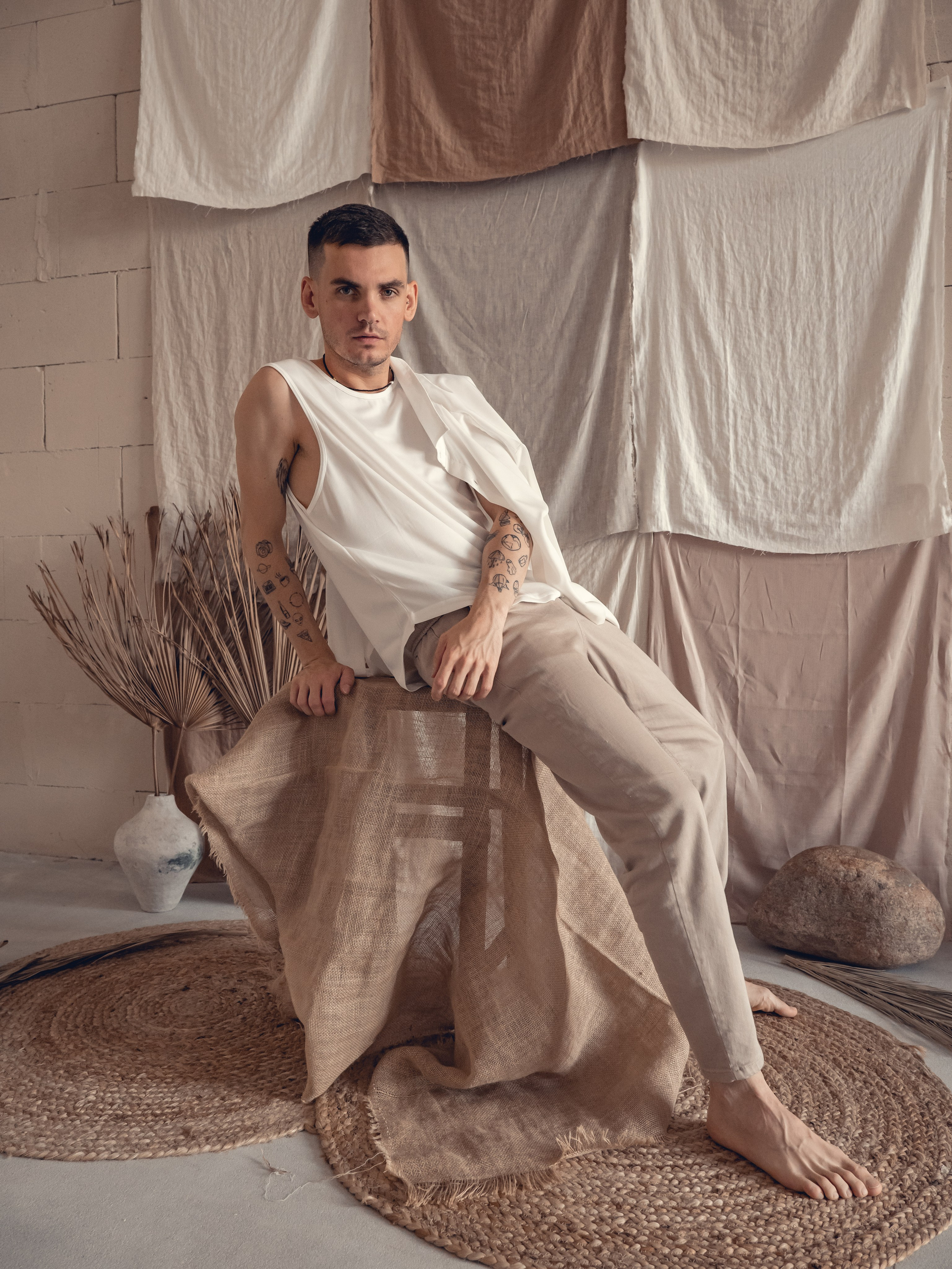 Вадим. Фотосессия в Спб в студии, фотограф Панютина Марина