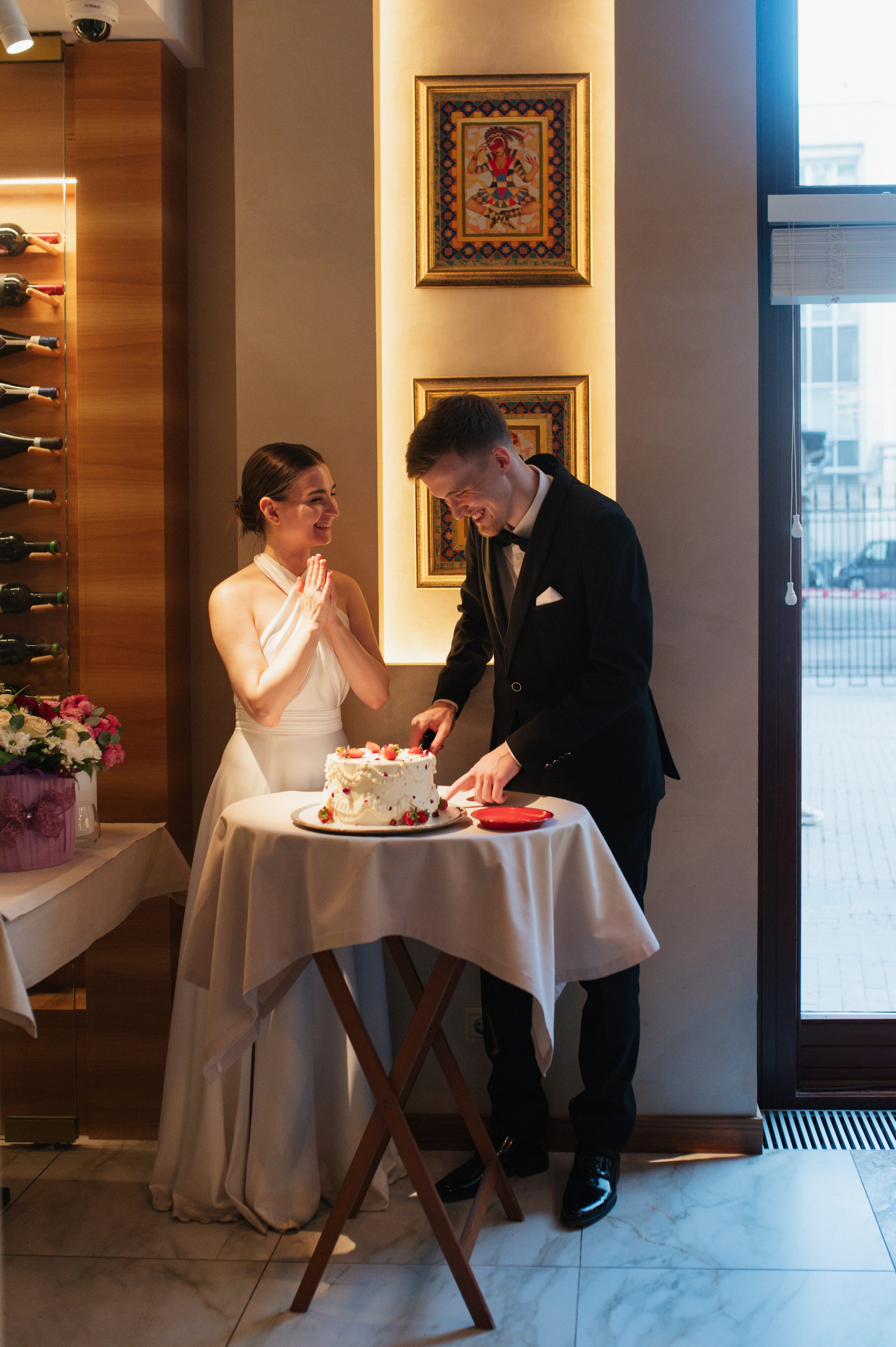 Элегантный рок-н-ролл. Свадебный фотограф в Москве Юлия Лисой