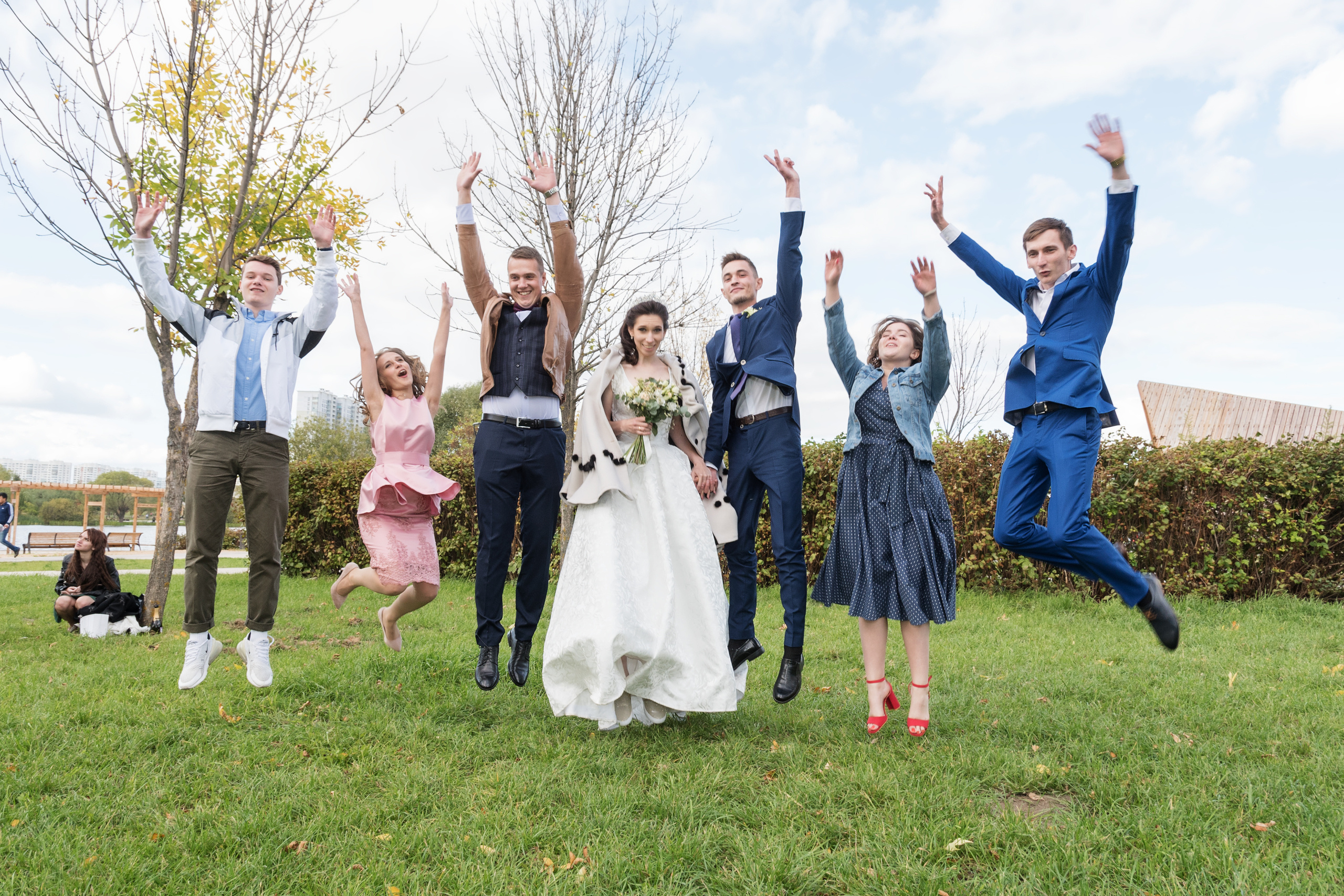 Летняя свадьба в Коломенском