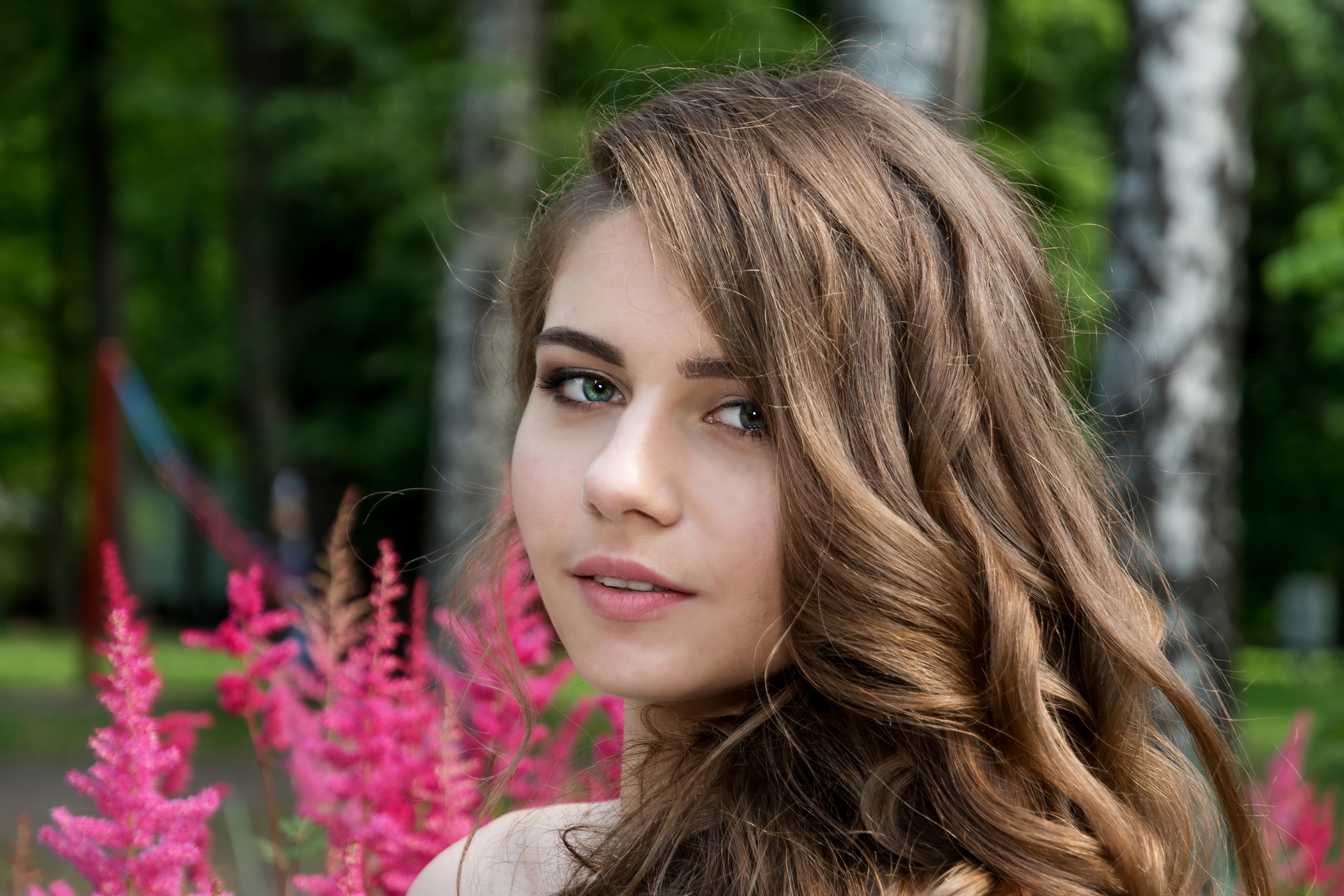 Летняя фотосессия в парке