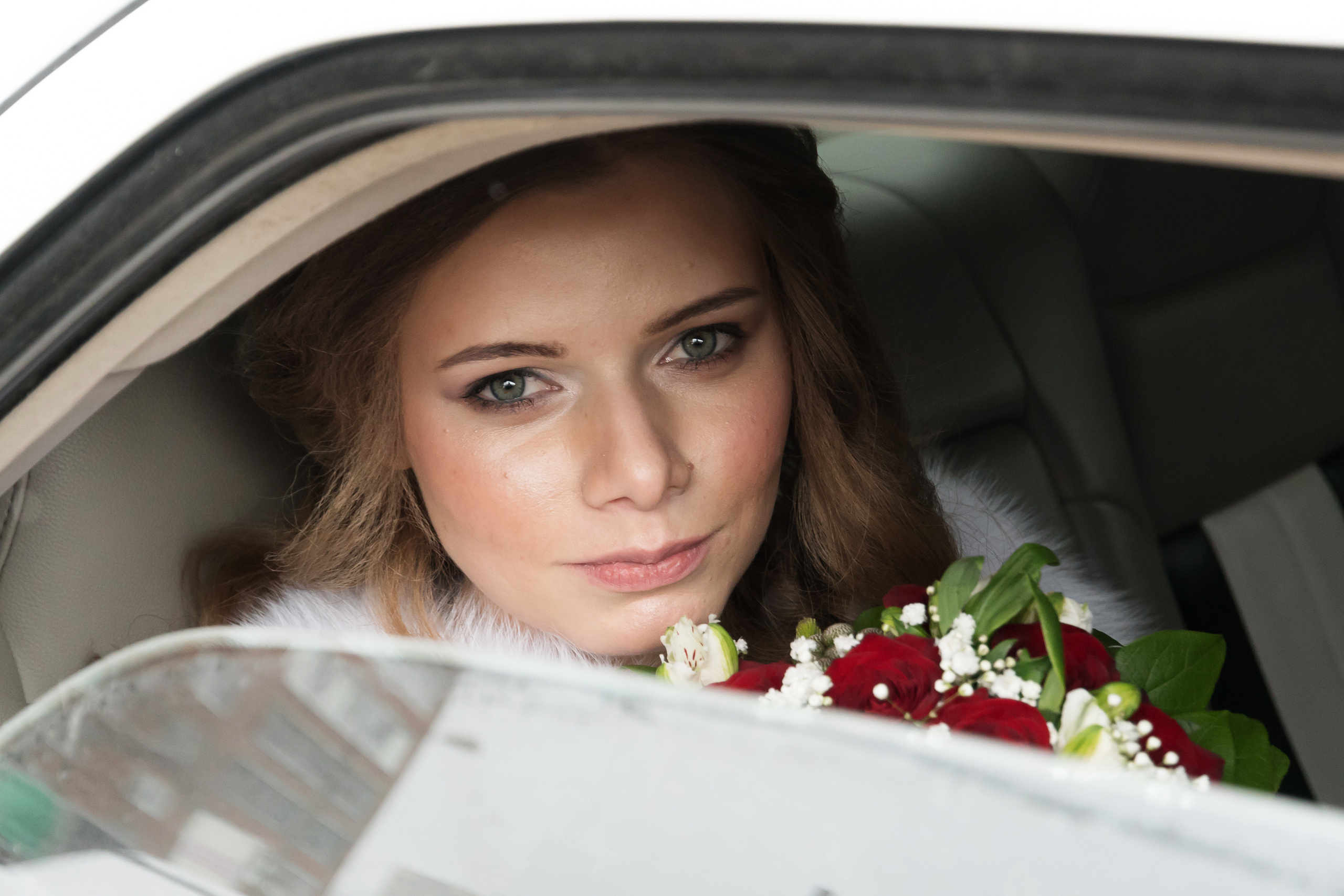 Фотосъемка свадьбы зимой в Царицыно