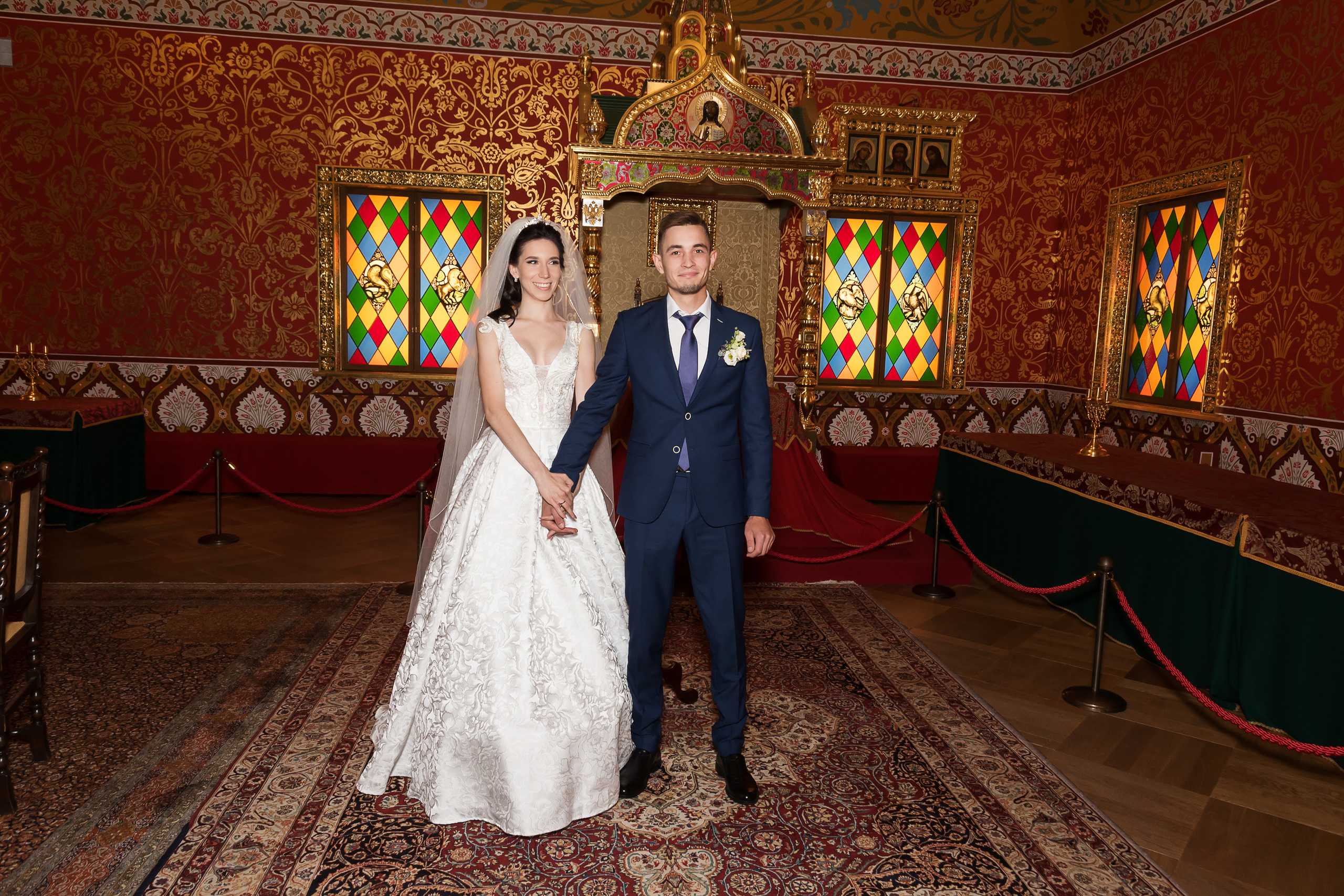 Летняя свадьба в Коломенском