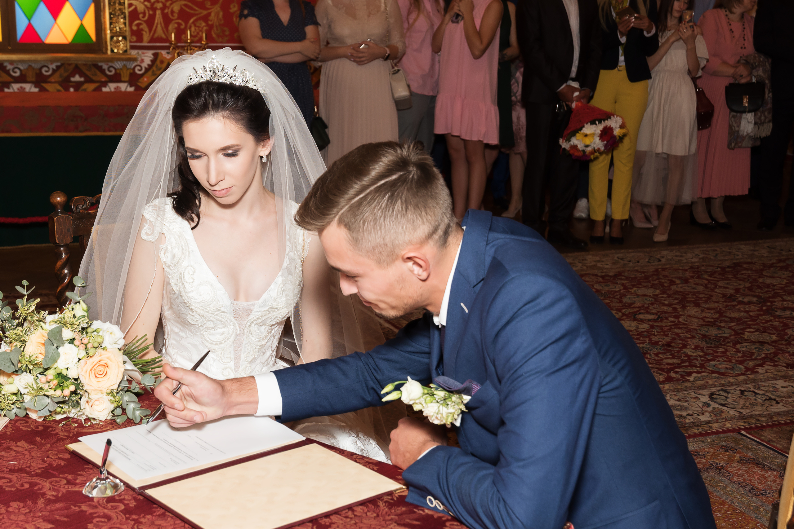 Летняя свадьба в Коломенском