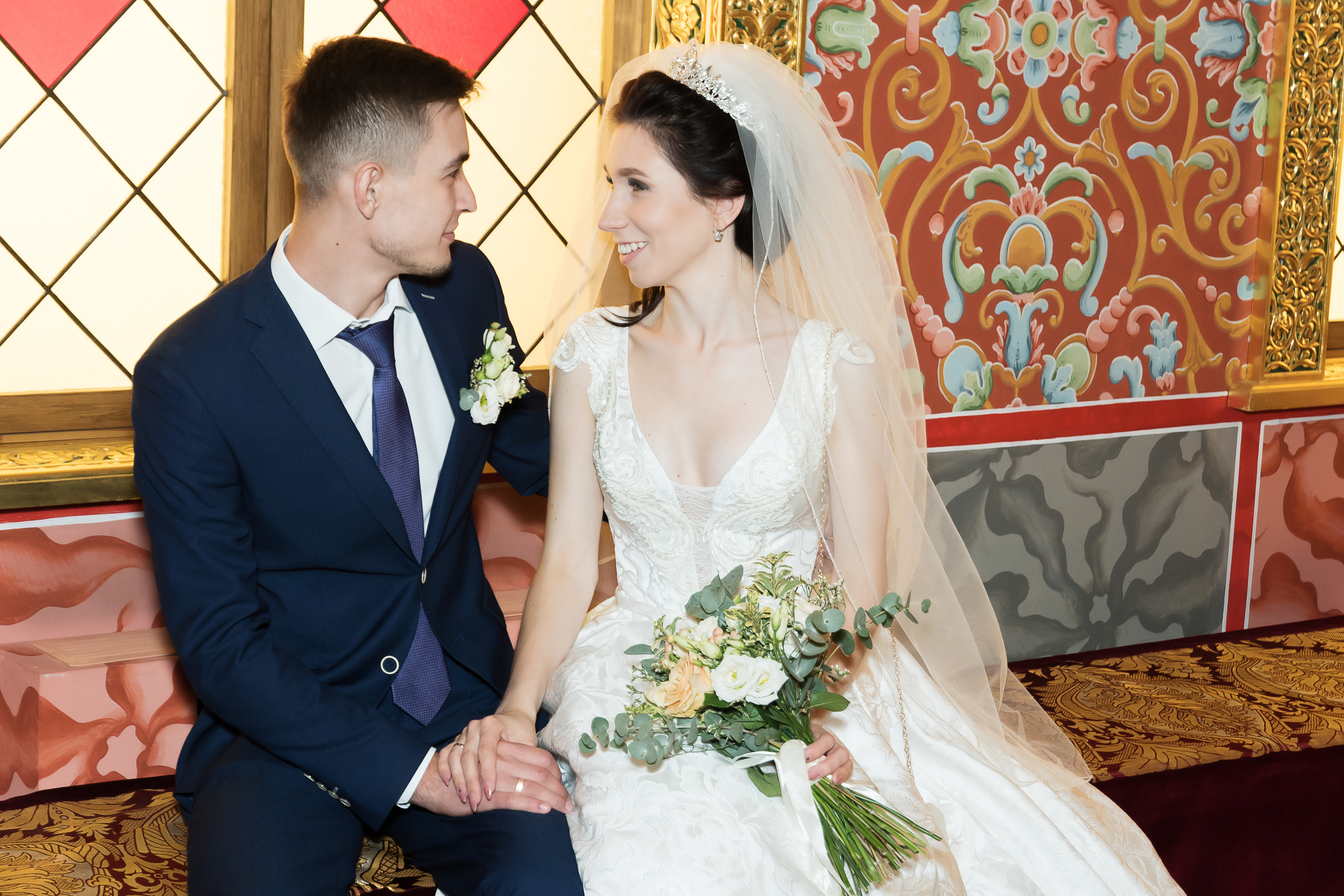 Летняя свадьба в Коломенском