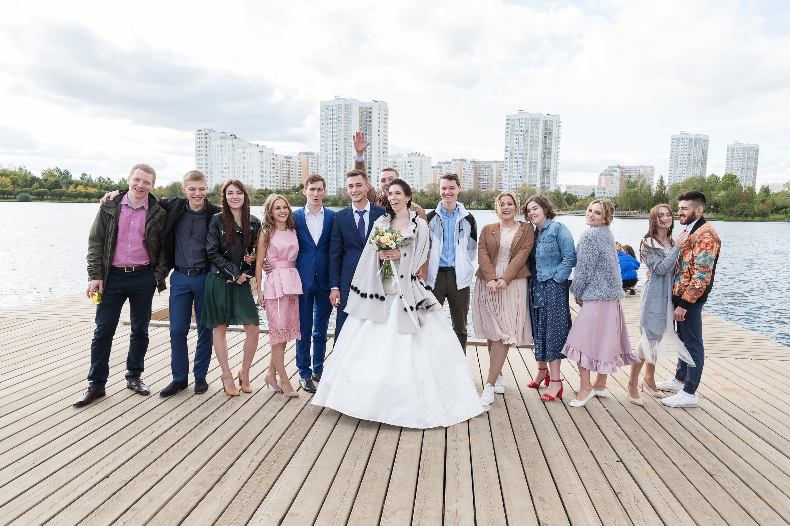 Летняя свадьба в Коломенском