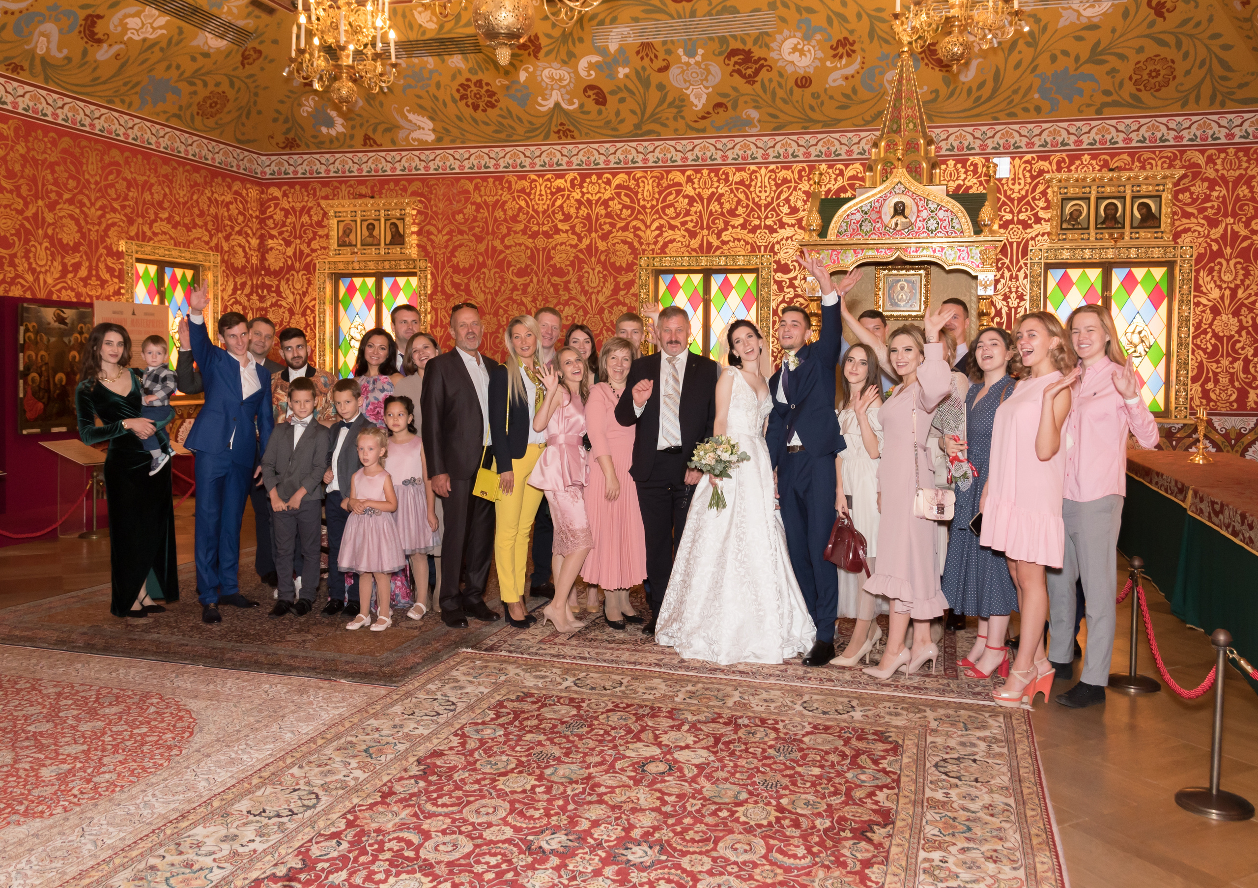 Летняя свадьба в Коломенском