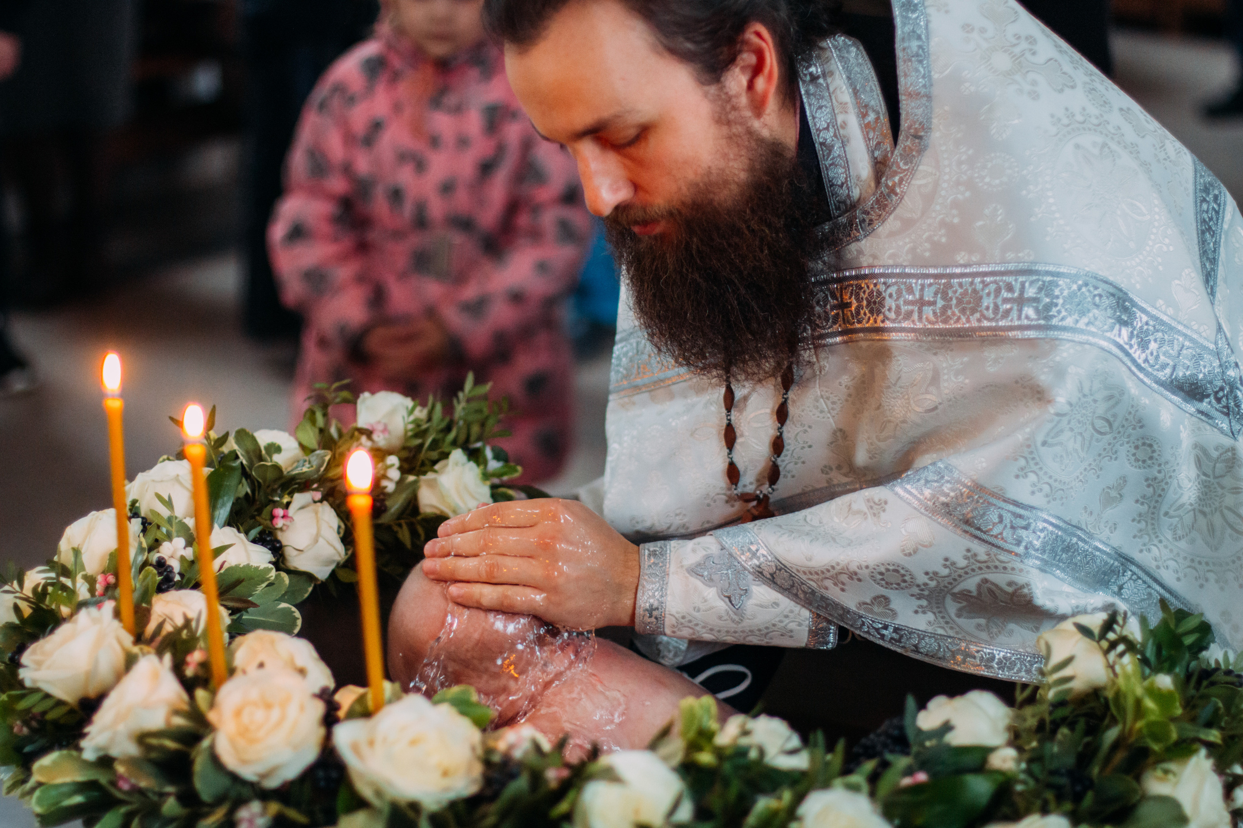 Крещение Серафима. Семейный фотограф Анжелика Зоидзе Курск