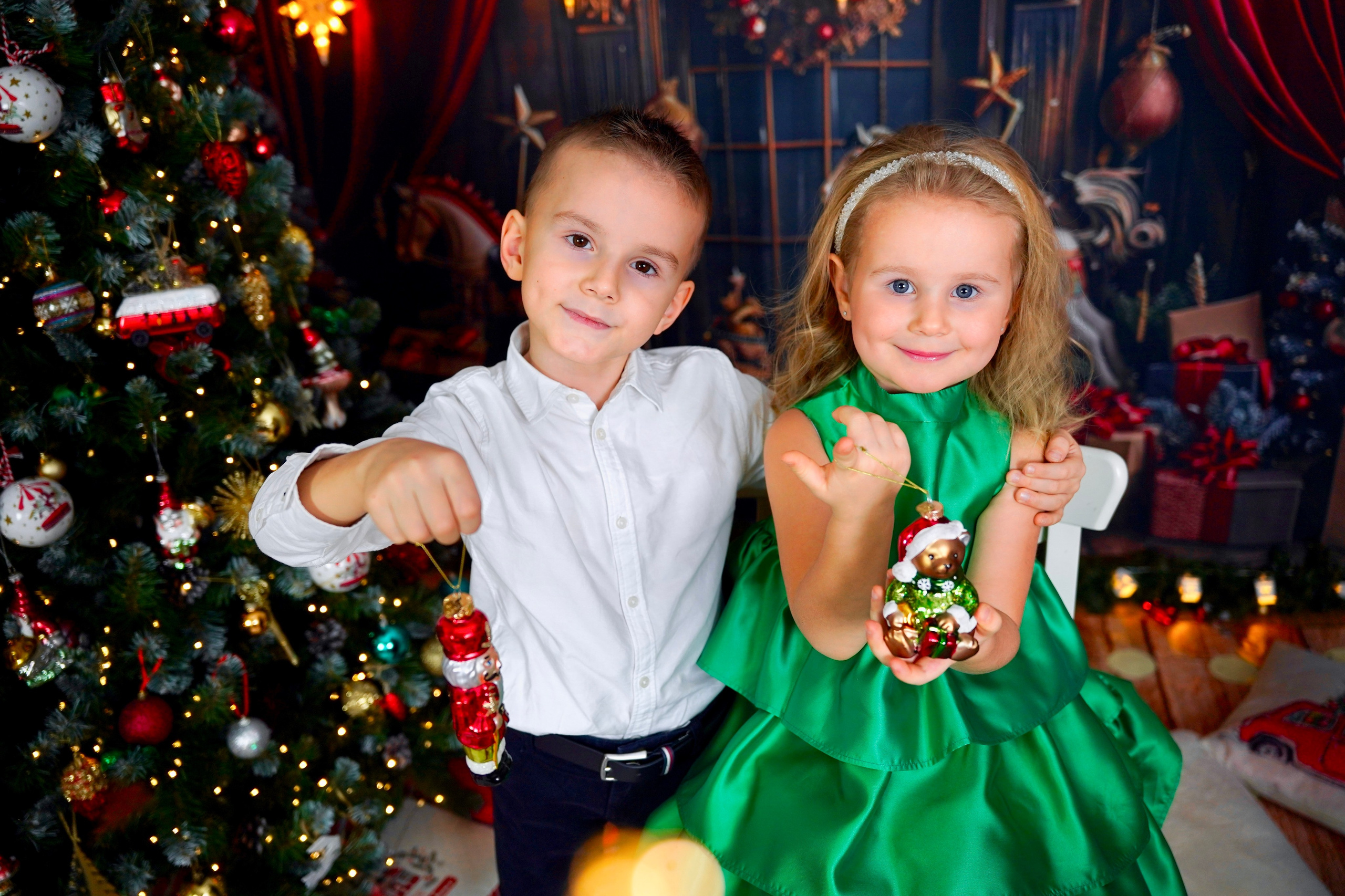 Новогодний фотопроект 2025 № 4. Семейный и детский фотограф Александра Гвоздикова