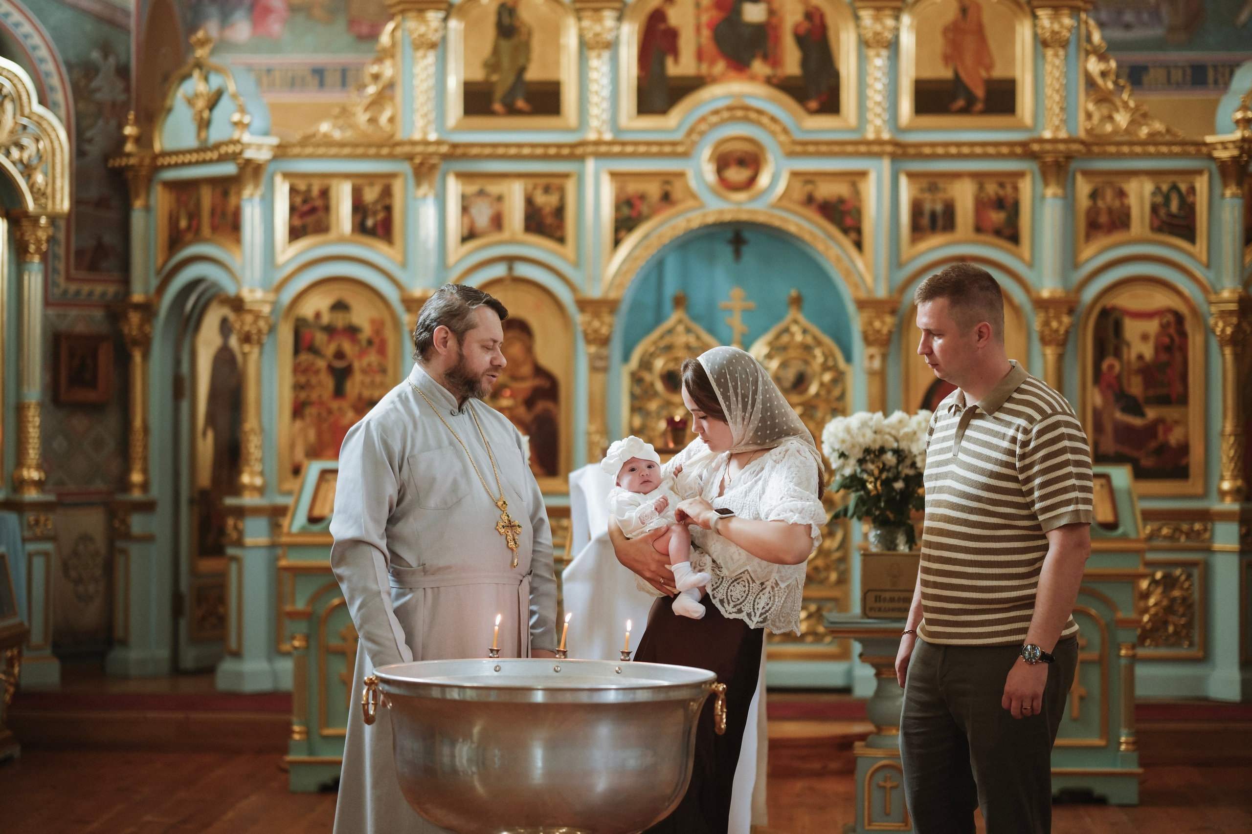 Крещение. Фотограф новорожденных в Брянске Анжелика Прохоренкова