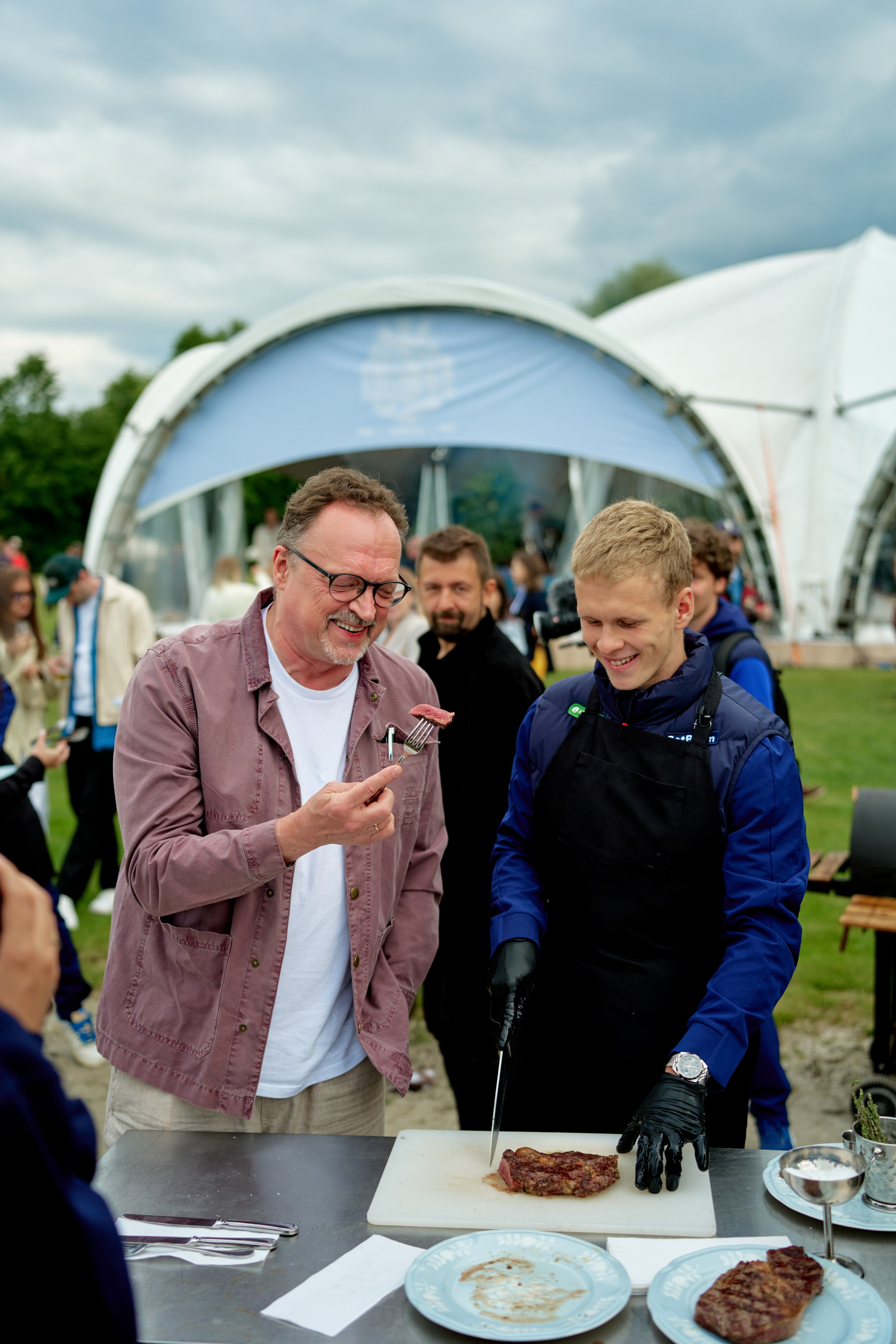 Пикник со сборной России по футболу. Олег Акентьев | Event | Culture Photographer | Inside events | public life Moscow & 🌎