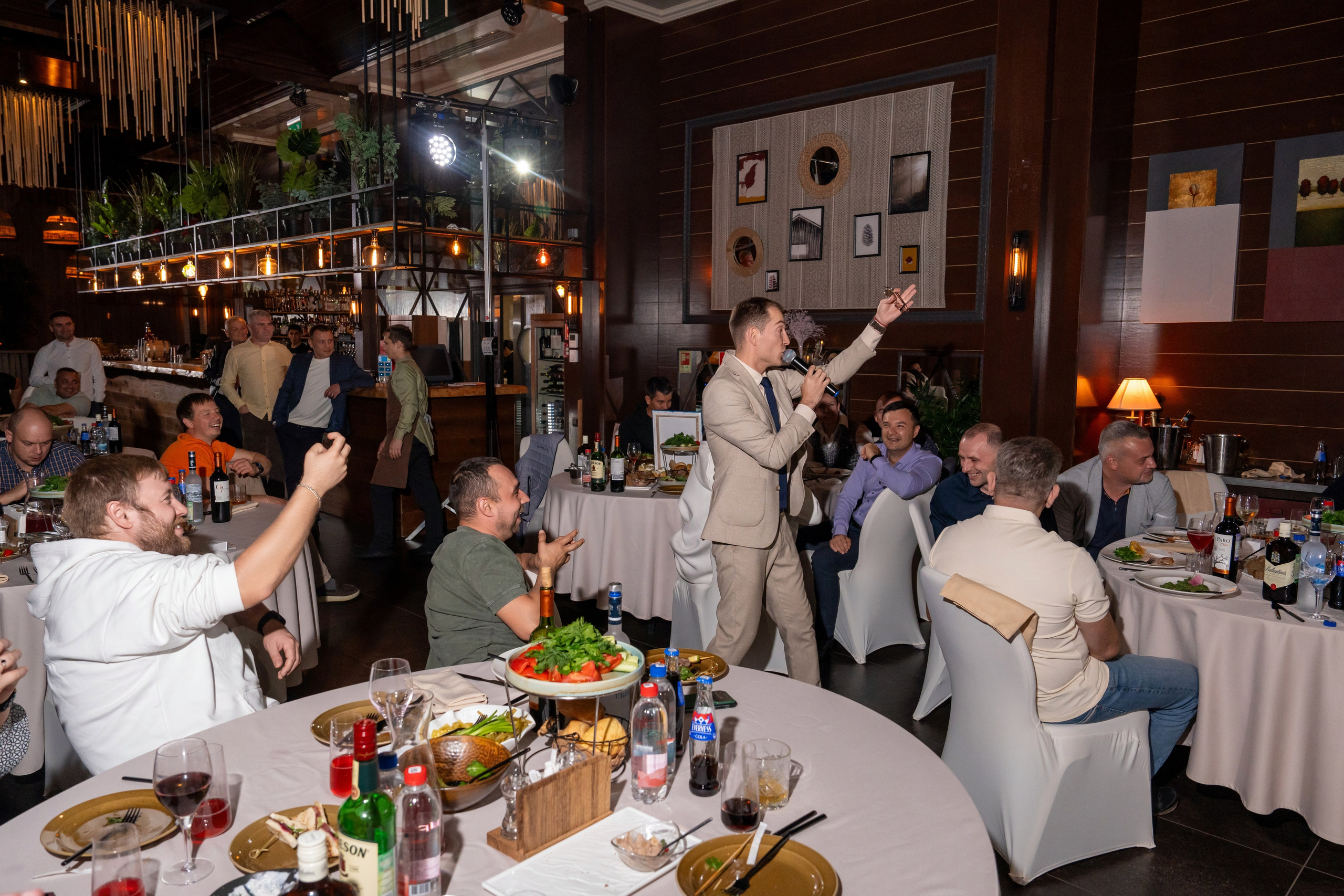 Гала-ужин для компании «Agregatka». Репортажный фотограф в Красной Поляне и Сочи Павлюченко Екатерина