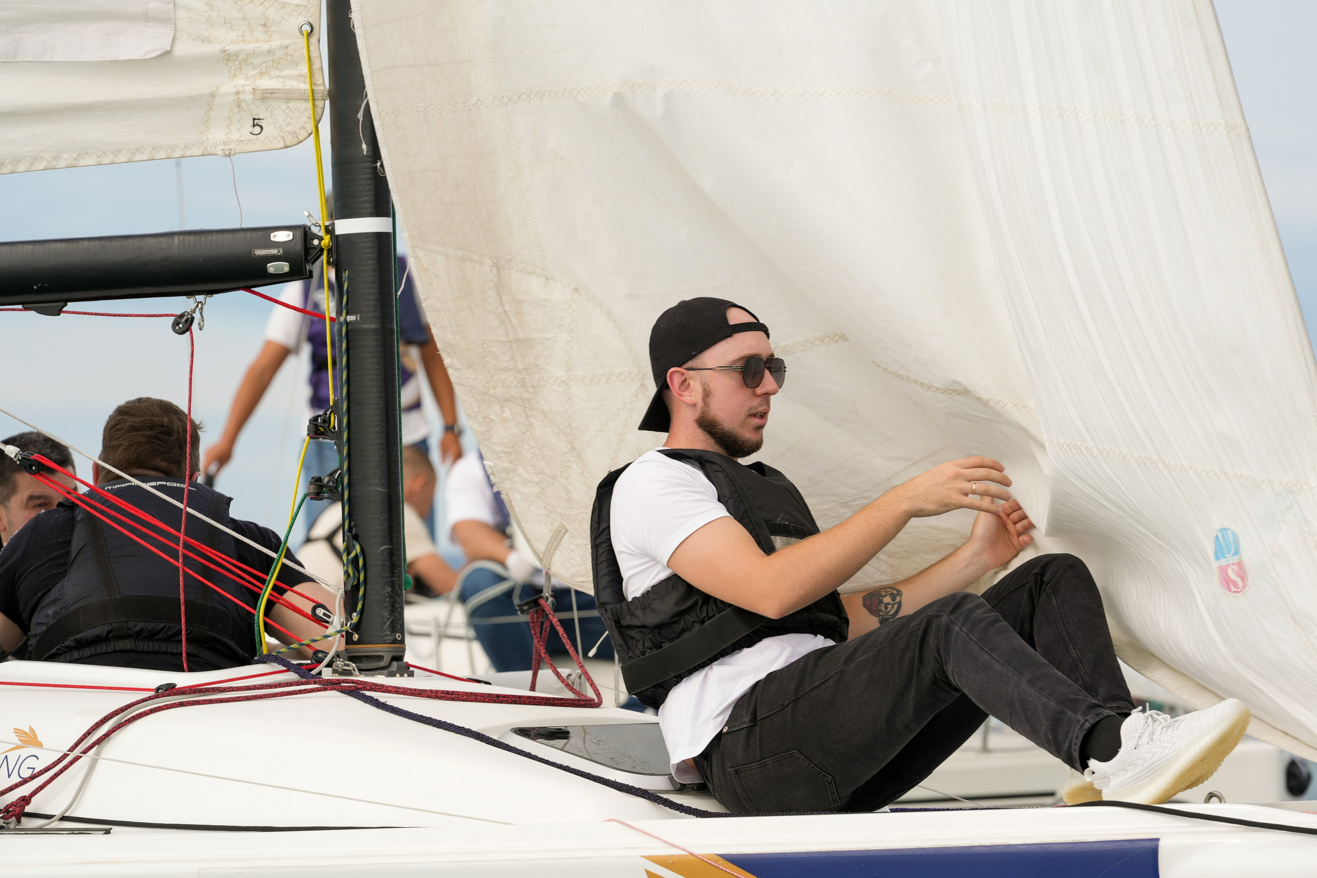 Яхтенная регата для компании Агрегатка. Репортажный фотограф в Красной Поляне и Сочи Павлюченко Екатерина