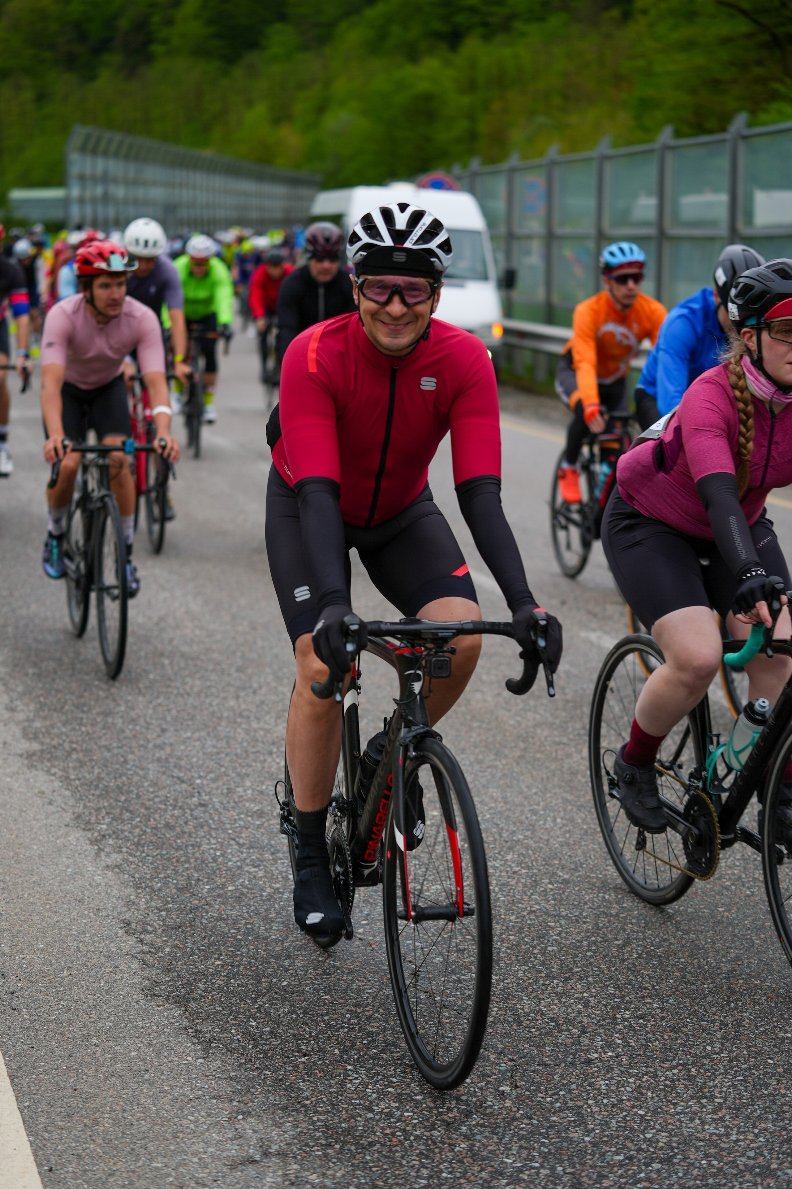 Велогонка «Три горы» на курортах горного кластера Красная Поляна. Репортажный фотограф в Красной Поляне и Сочи Павлюченко Екатерина