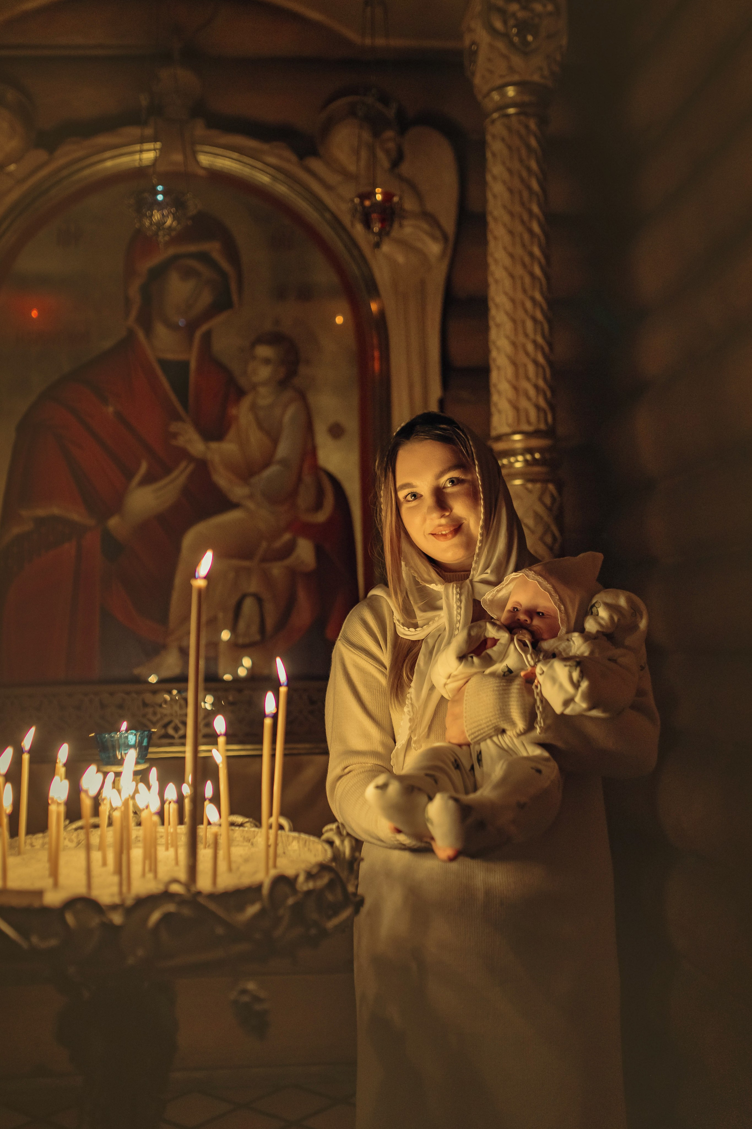 Крещение Эмилии, храм Святой Троицы, ноябрь 25