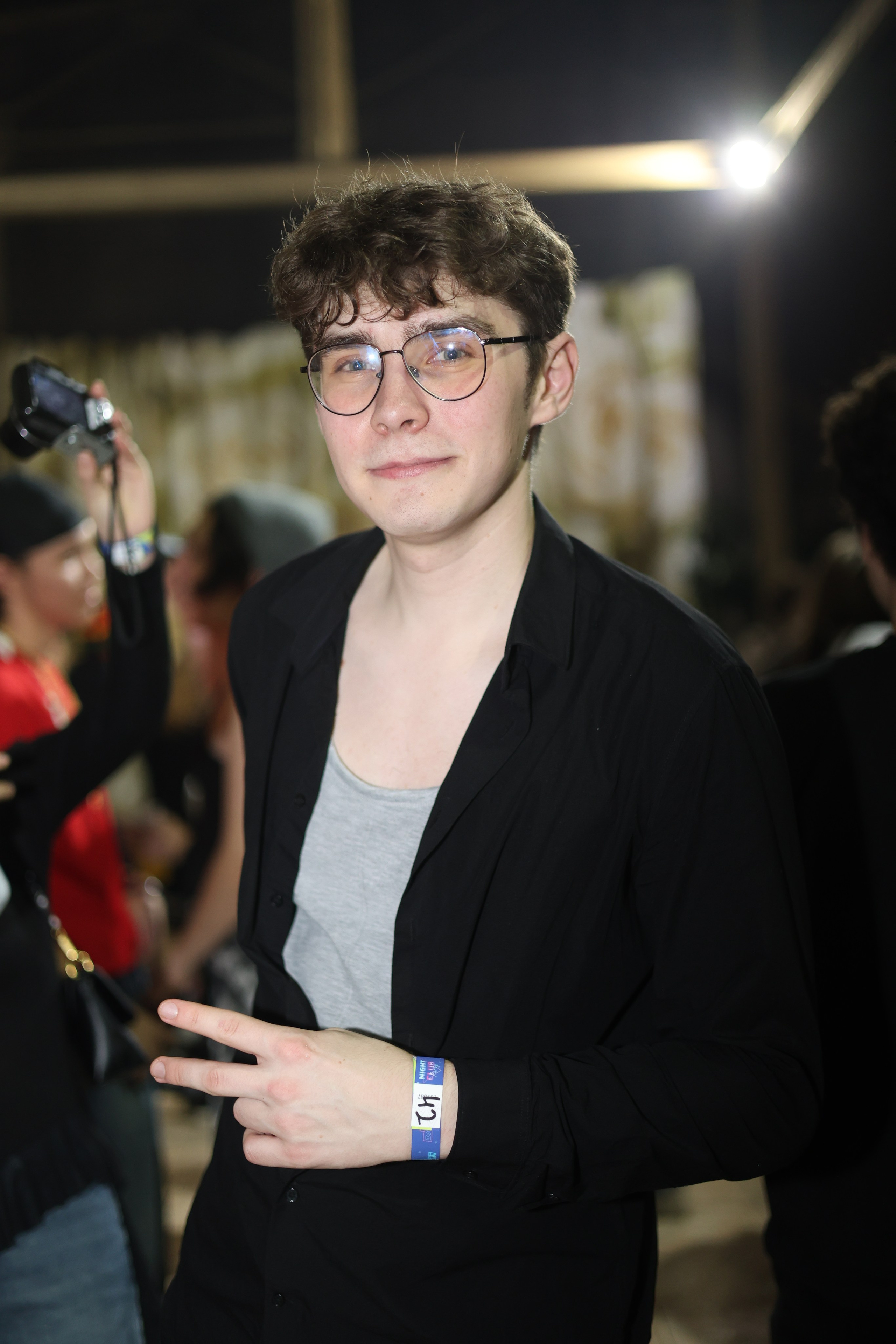 Student american-style party. Mintonov's Film Studio