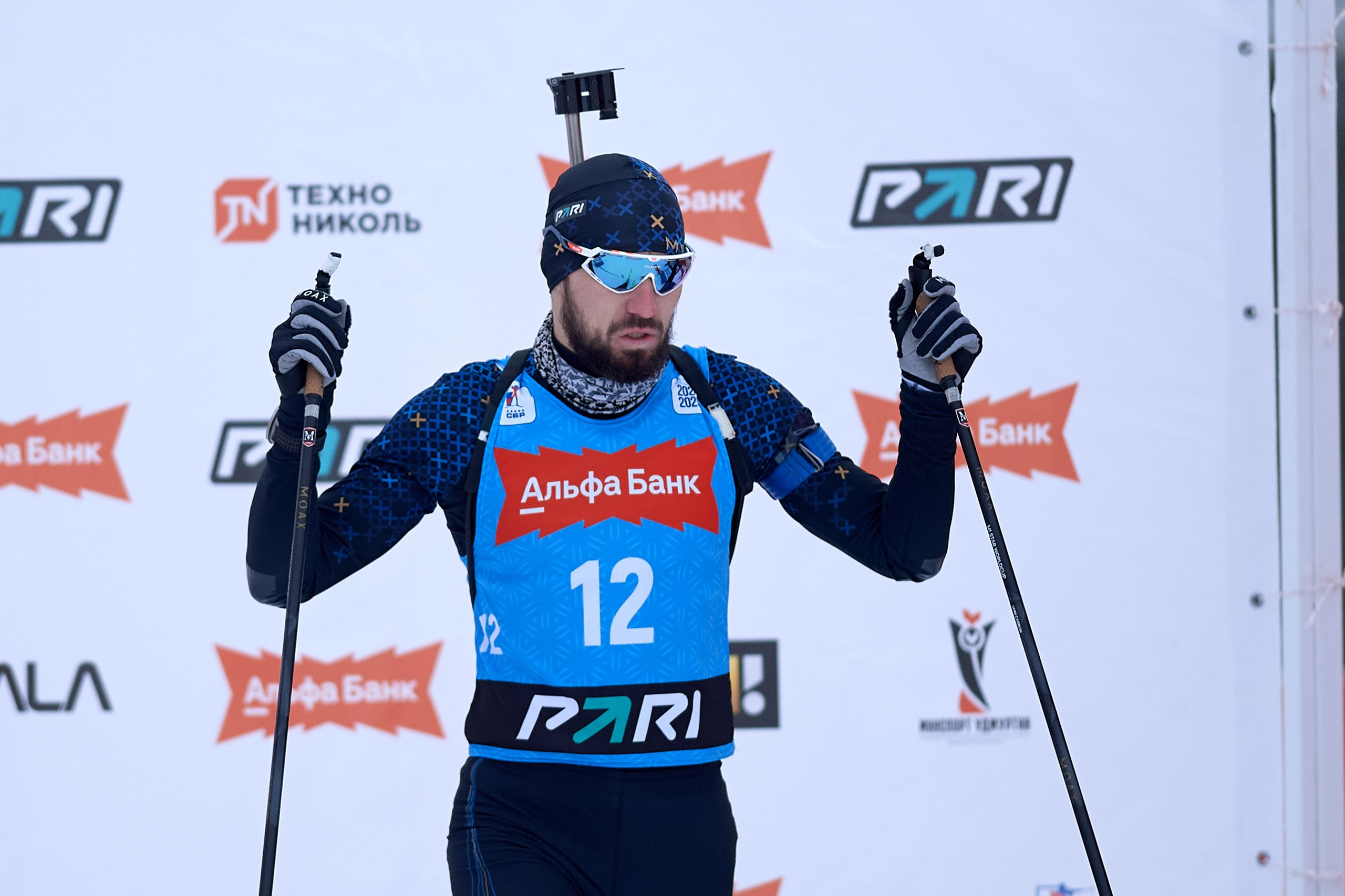 Биатлон. Чемпионат России — 2024/2025, 3-й этап, Ижевск. Ижевская винтовка. Спортивный репортажный фотограф в Ижевске Сергей Мерзляков