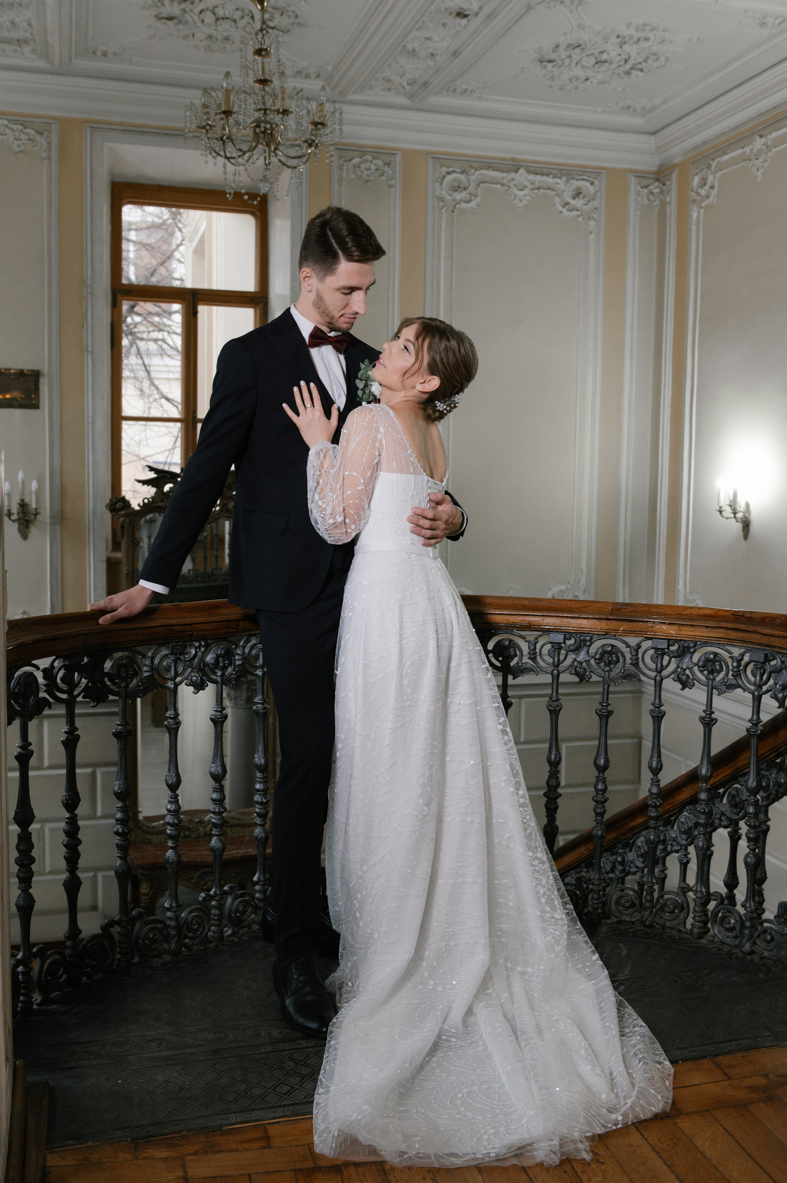 Свадебная фотосессия в Читальне имени Пушкина и камерный банкет в ресторане «Гусятникоff». Семейный и свадебный фотограф в Москве Татьяна Николаева