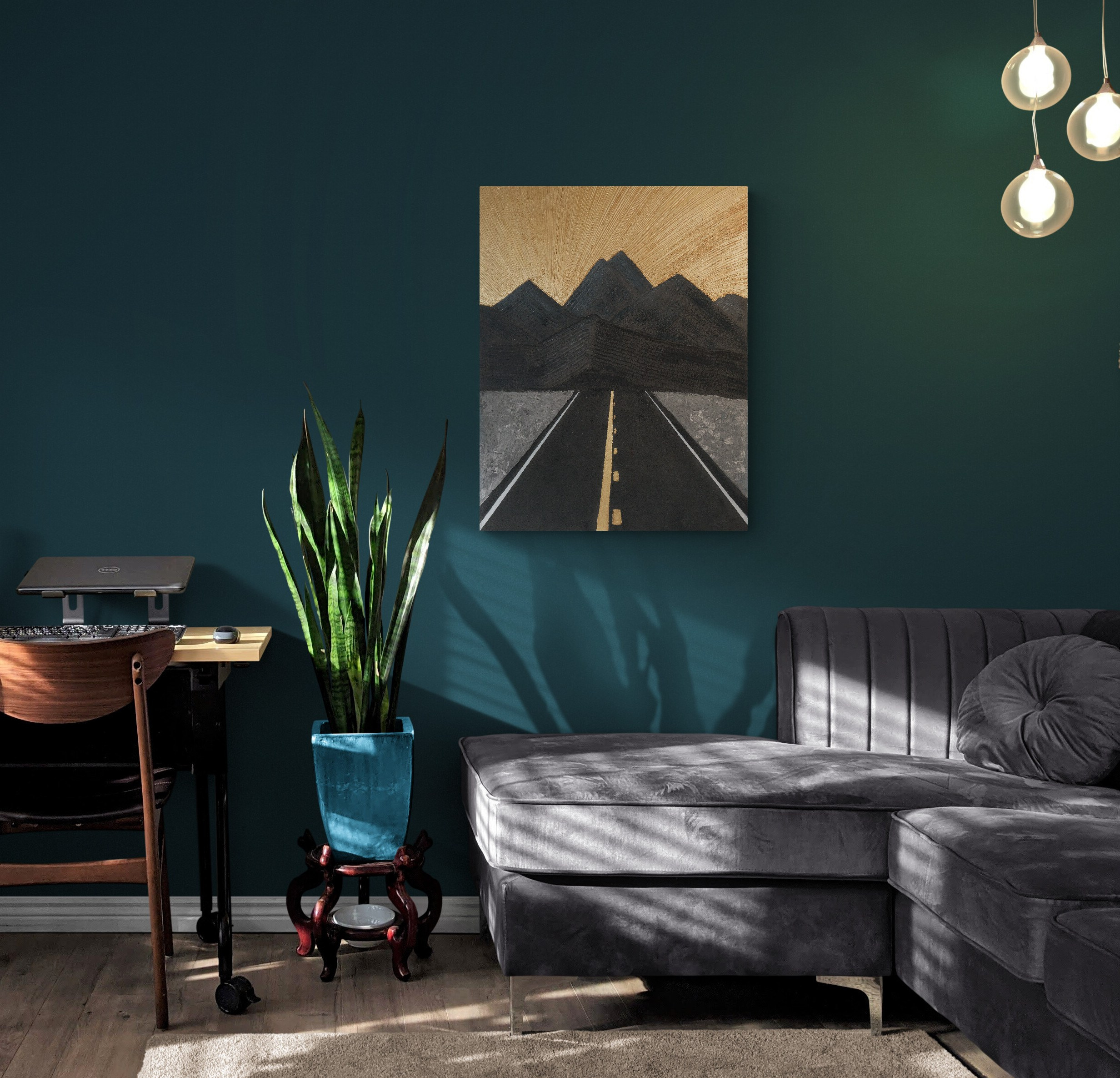 Абстракция. Художник Анастасия Кисткина, Петербург