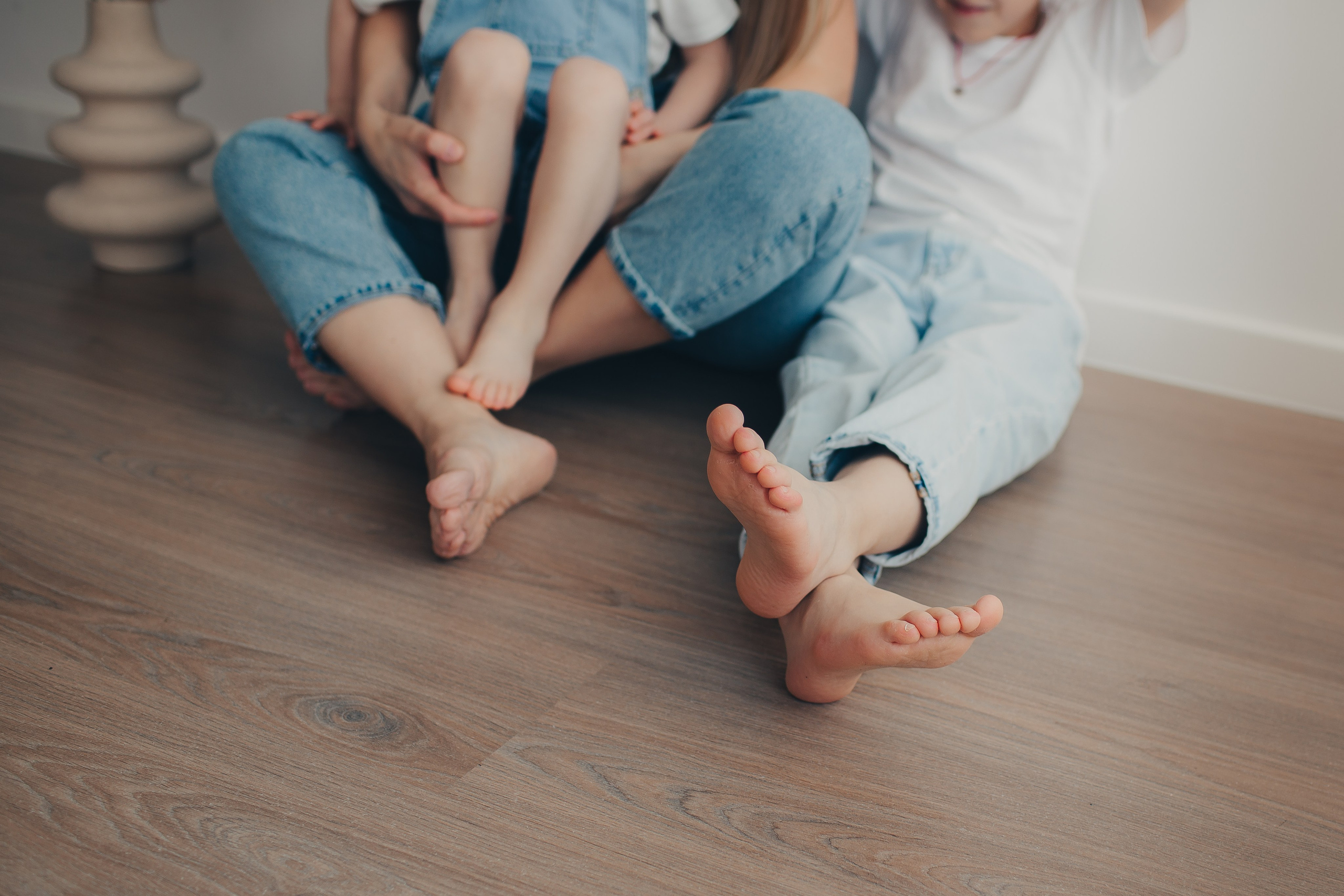 Семейная фотосессия в студии. Фотограф Евгения Мальцева, Архангельск