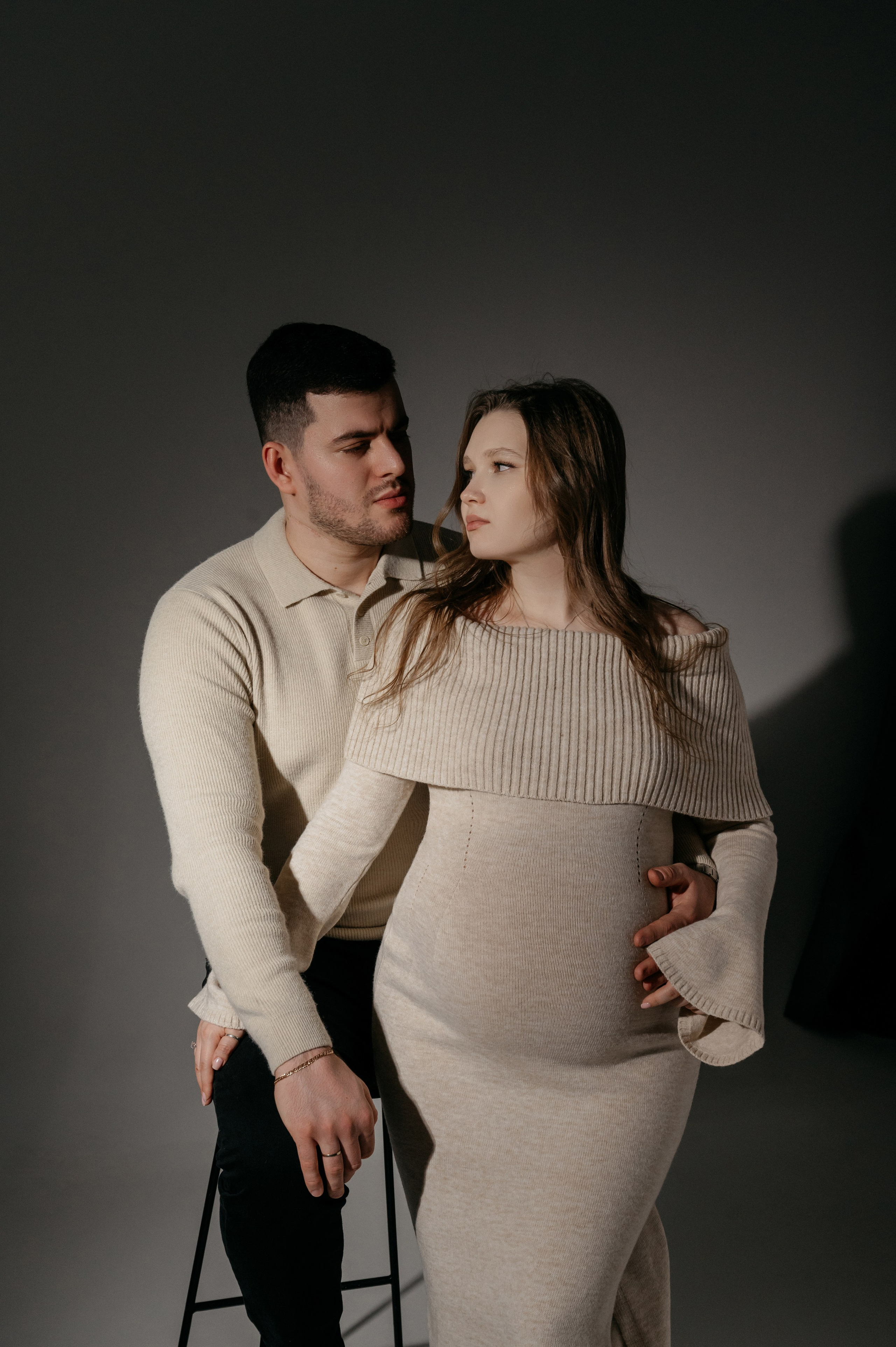 Нежная фотосессия беременности для Юли и Анзора. Свадебный фотограф Мария Строгонова