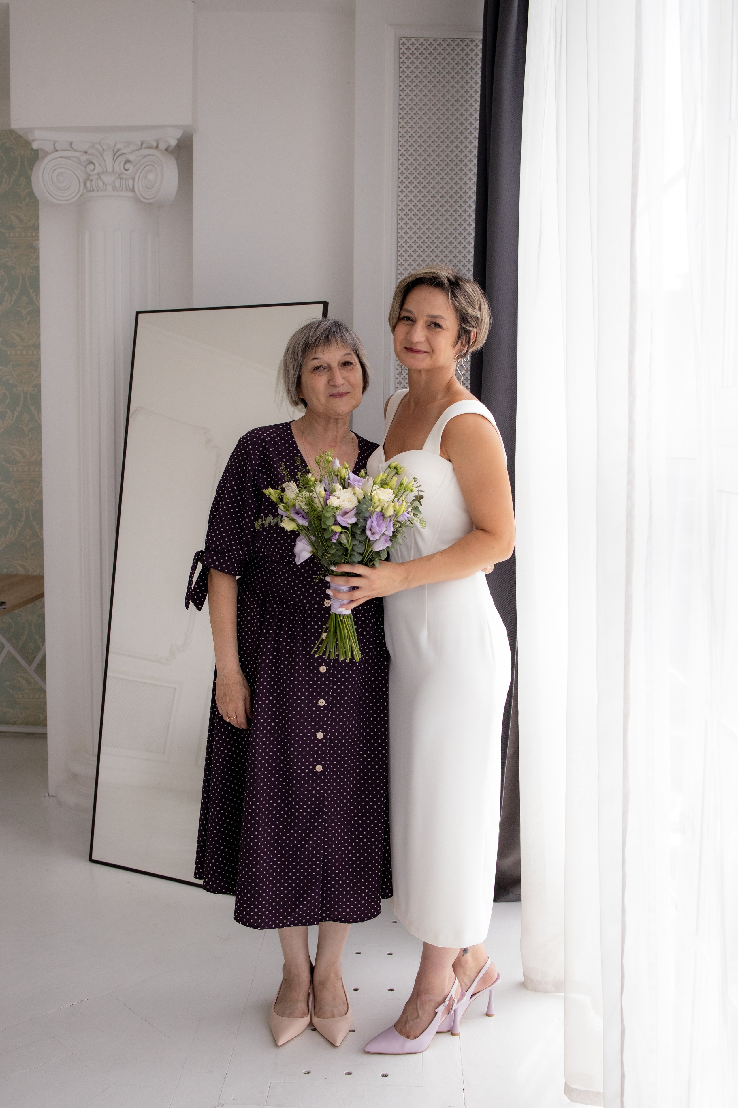 Иван и Мария (с семьей в фотостудии). Фотограф Новосибирск