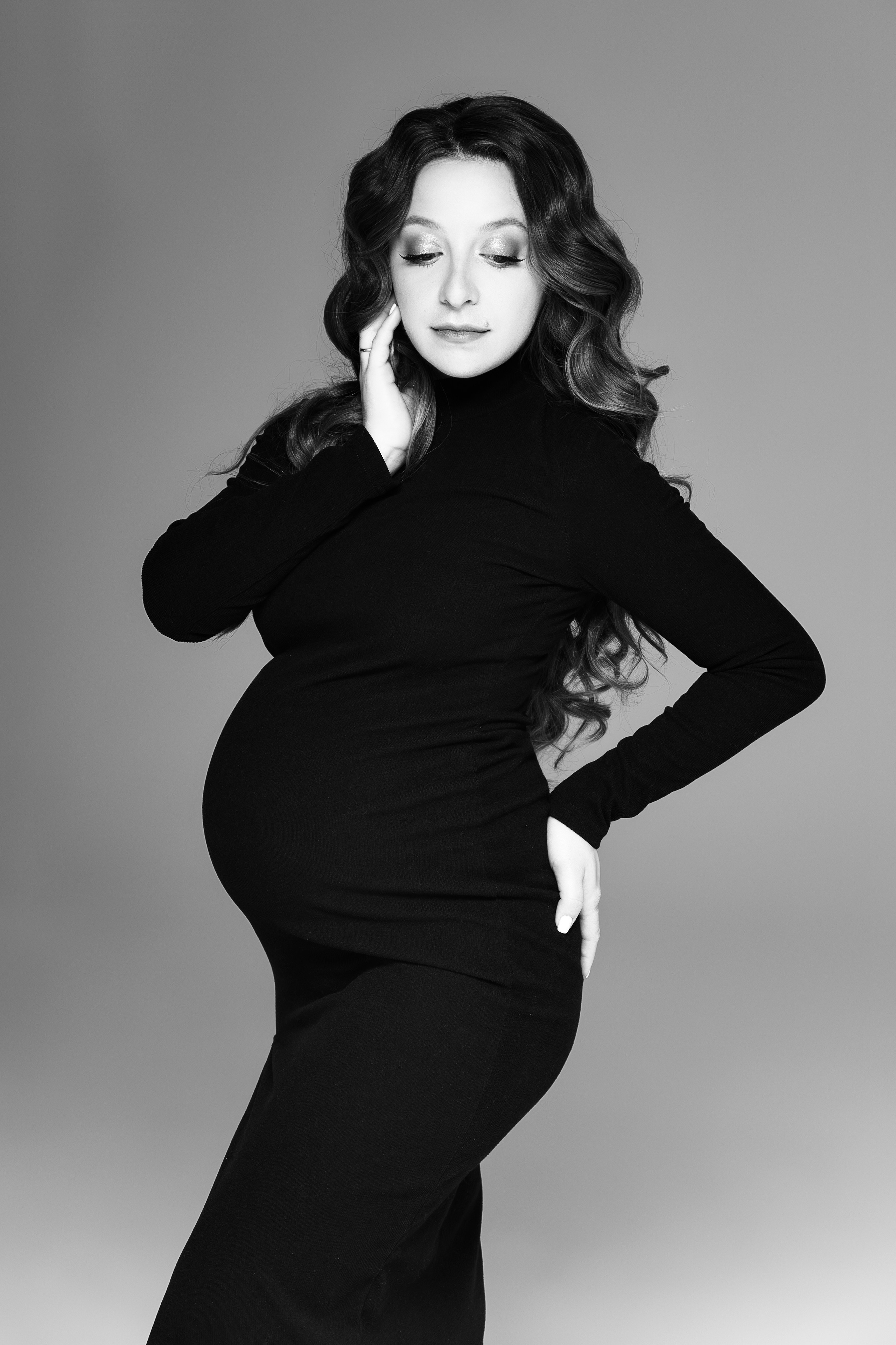 Фотосессия беременности в стиле «Минимализм». Виктория Беник
