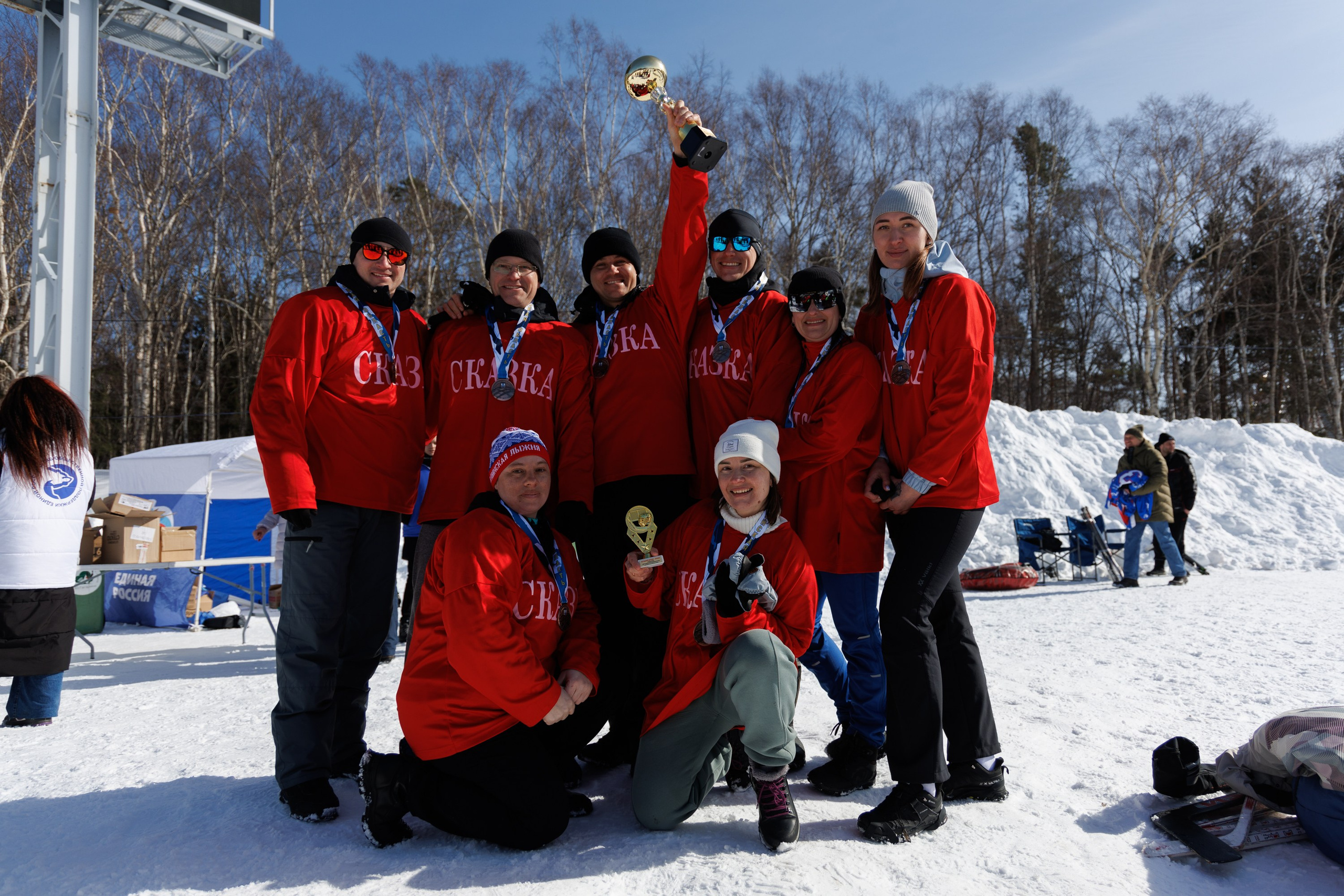 XIII чемпионат  по «ХОККЕЮ В ВАЛЕНКАХ». Свадебный, семейный и репортажный фотограф в Южно-Сахалинске Артур Петросян