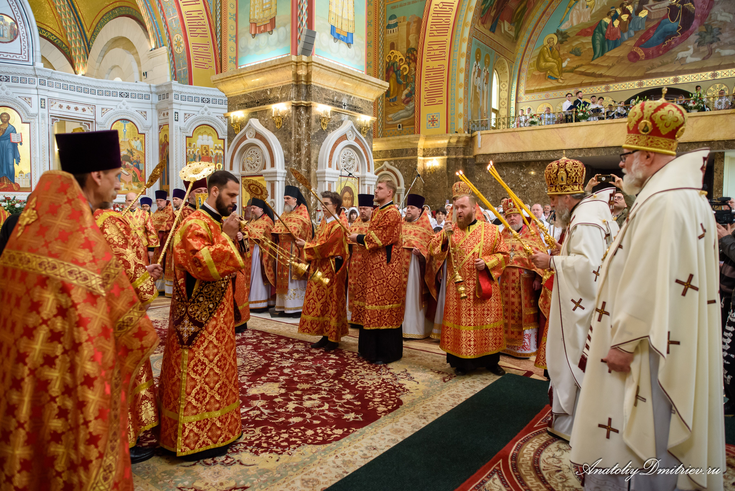 Служба на 40-летие Калининградской епархии. Фотограф  Крещения и Венчания Калининград