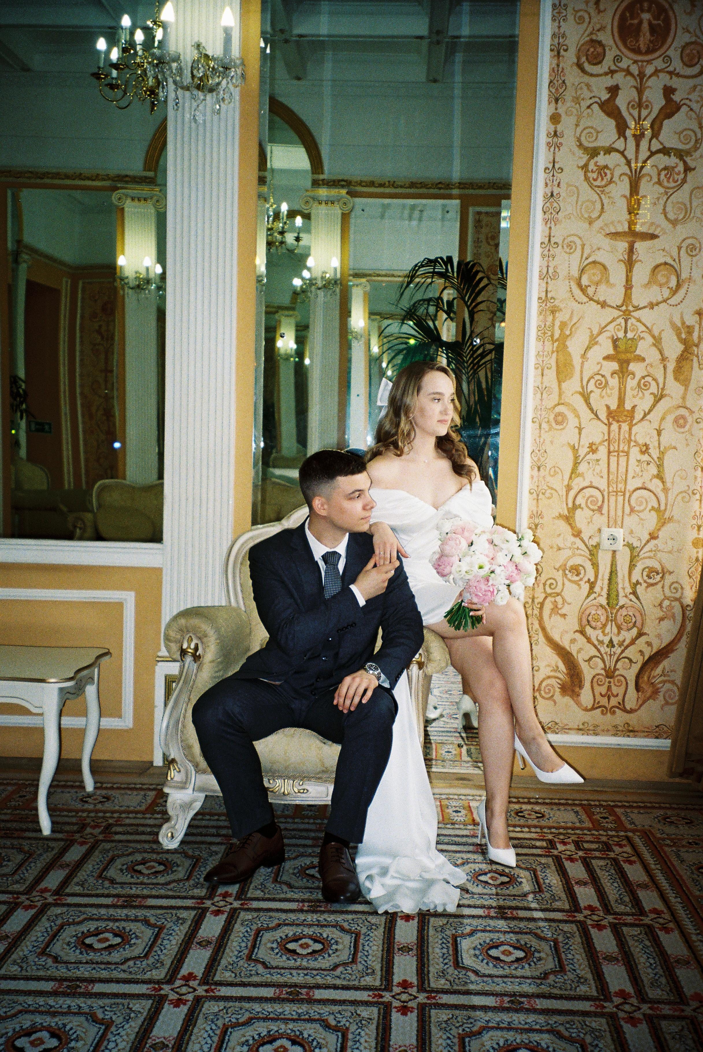 Полина и Андрей. Свадебный фотограф Марина Попова