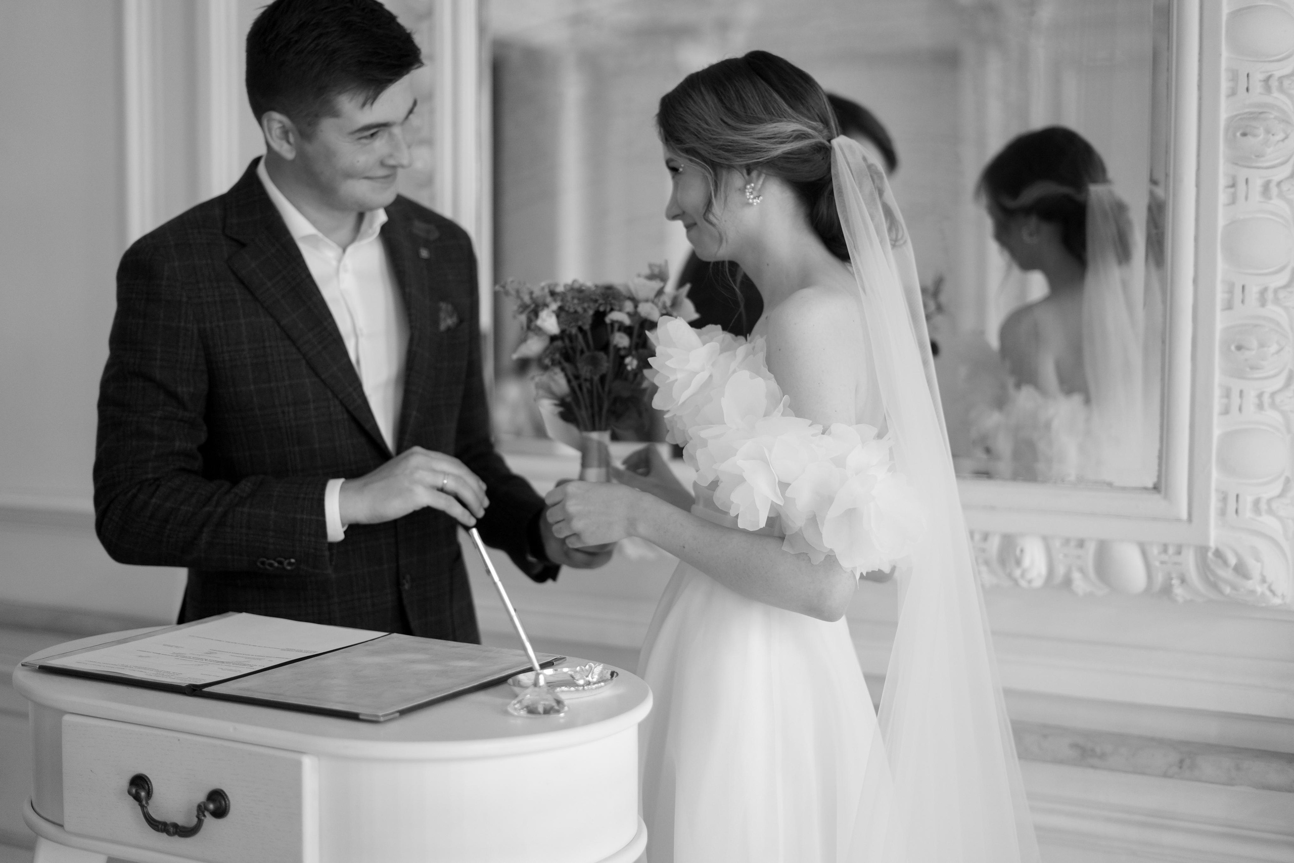 Полина и Александр. Свадебный фотограф Марина Попова