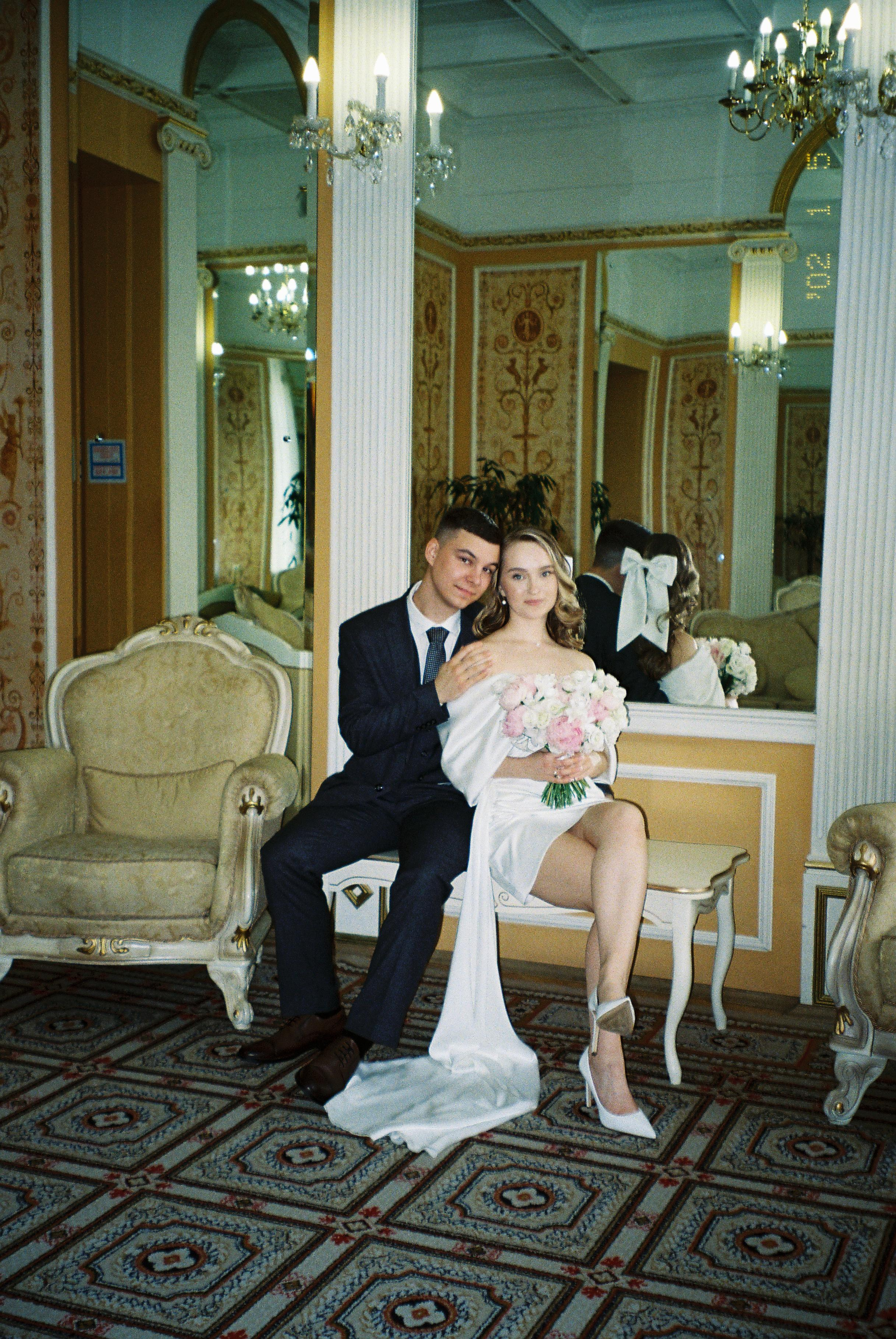 Полина и Андрей. Свадебный фотограф Марина Попова