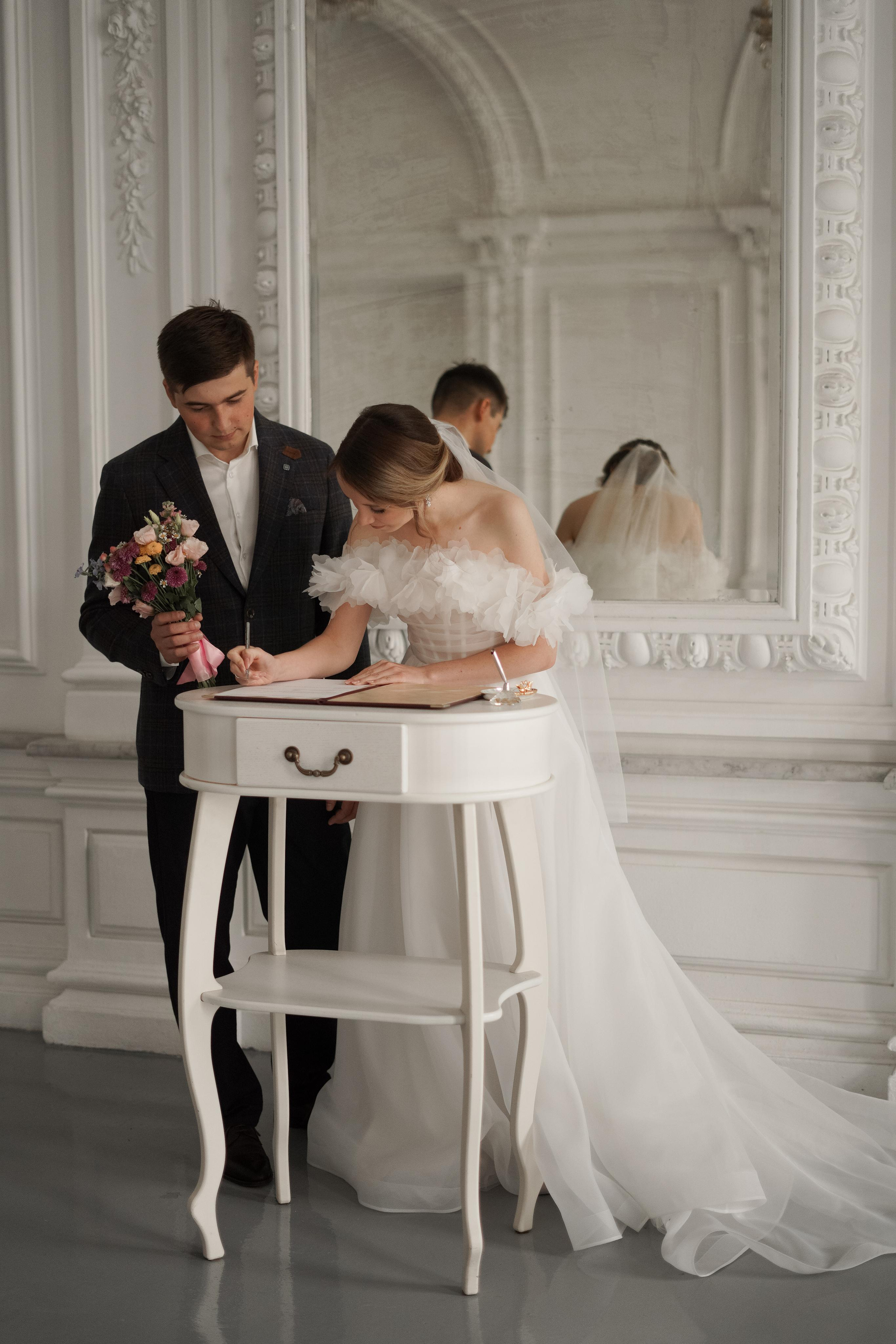 Полина и Александр. Свадебный фотограф Марина Попова