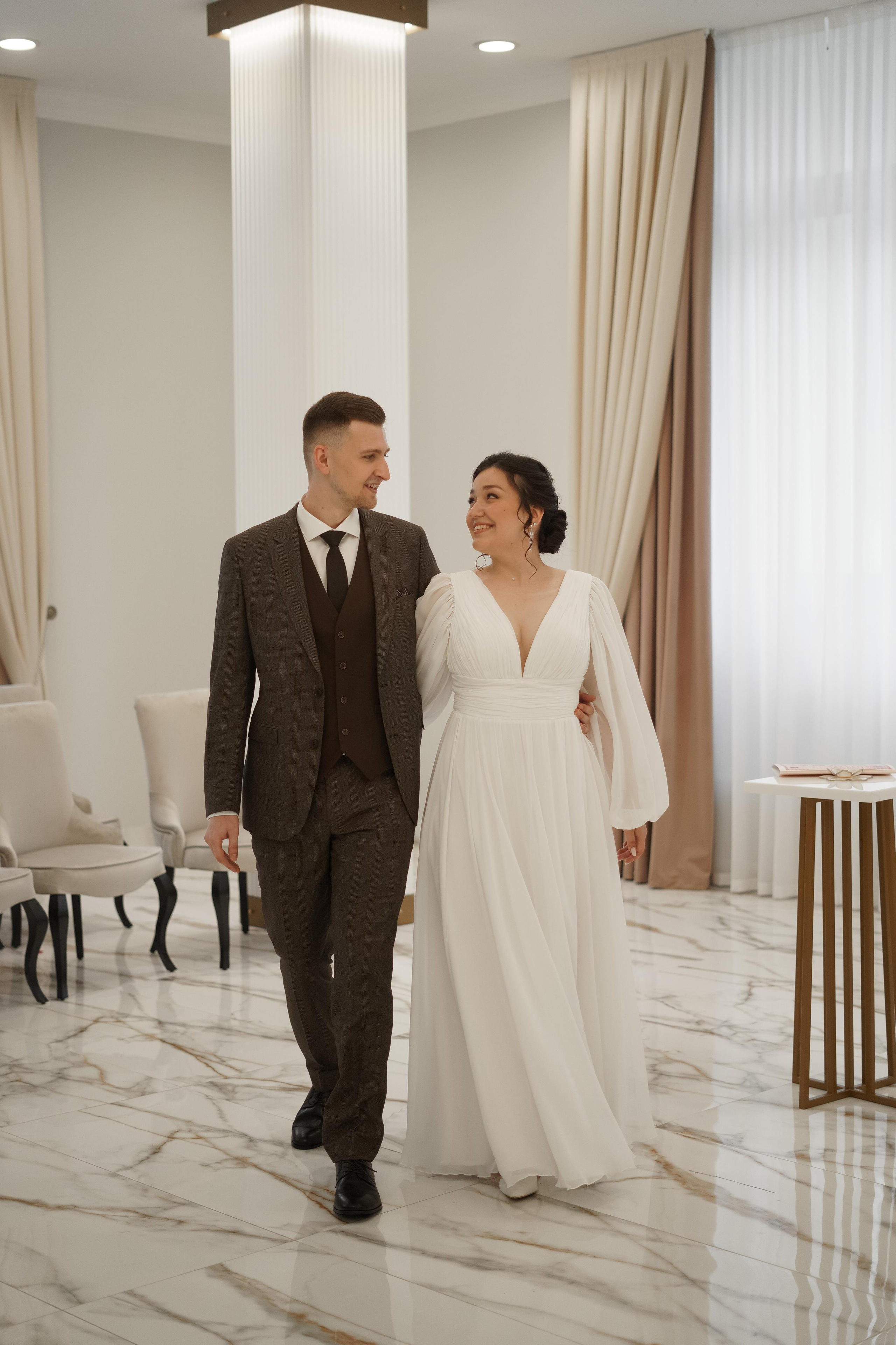 Арина и Владислав. Свадебный фотограф Марина Попова