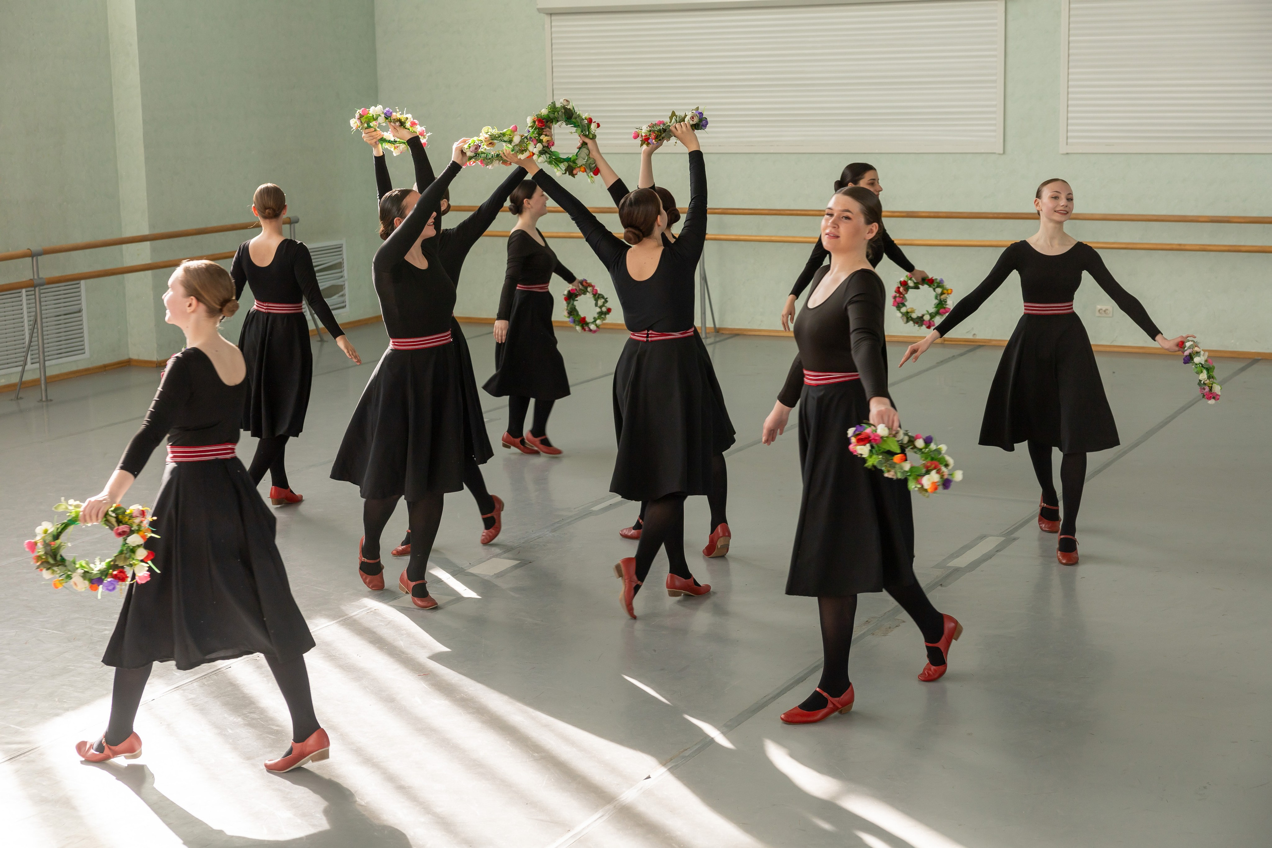 Открытый урок в студии народного танца «Славянский лик». Фотограф в Серпухове Наталья Руденко