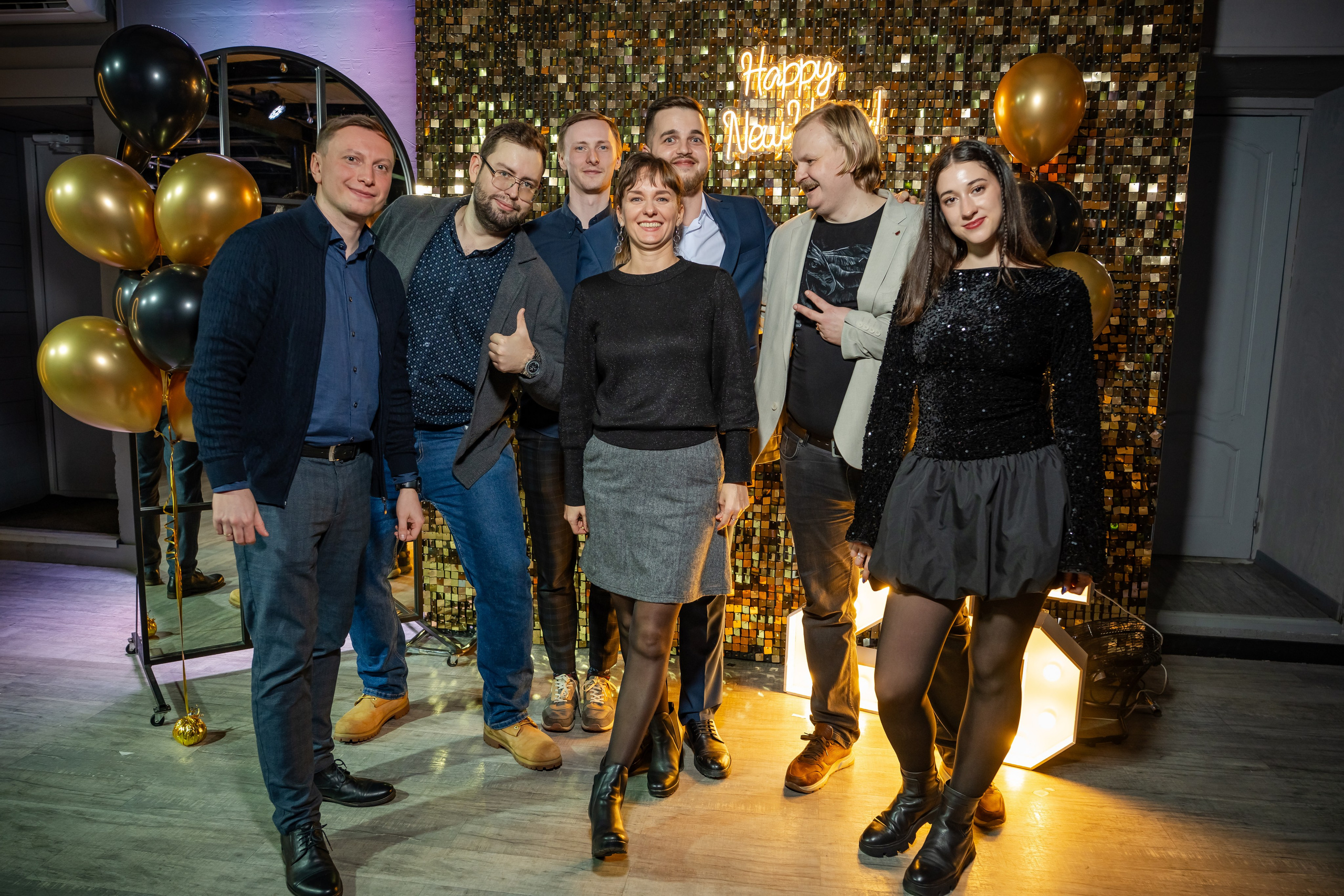 Корпоратив в Loft Memories Декабрь 2025. Фотограф Александр Вишняков