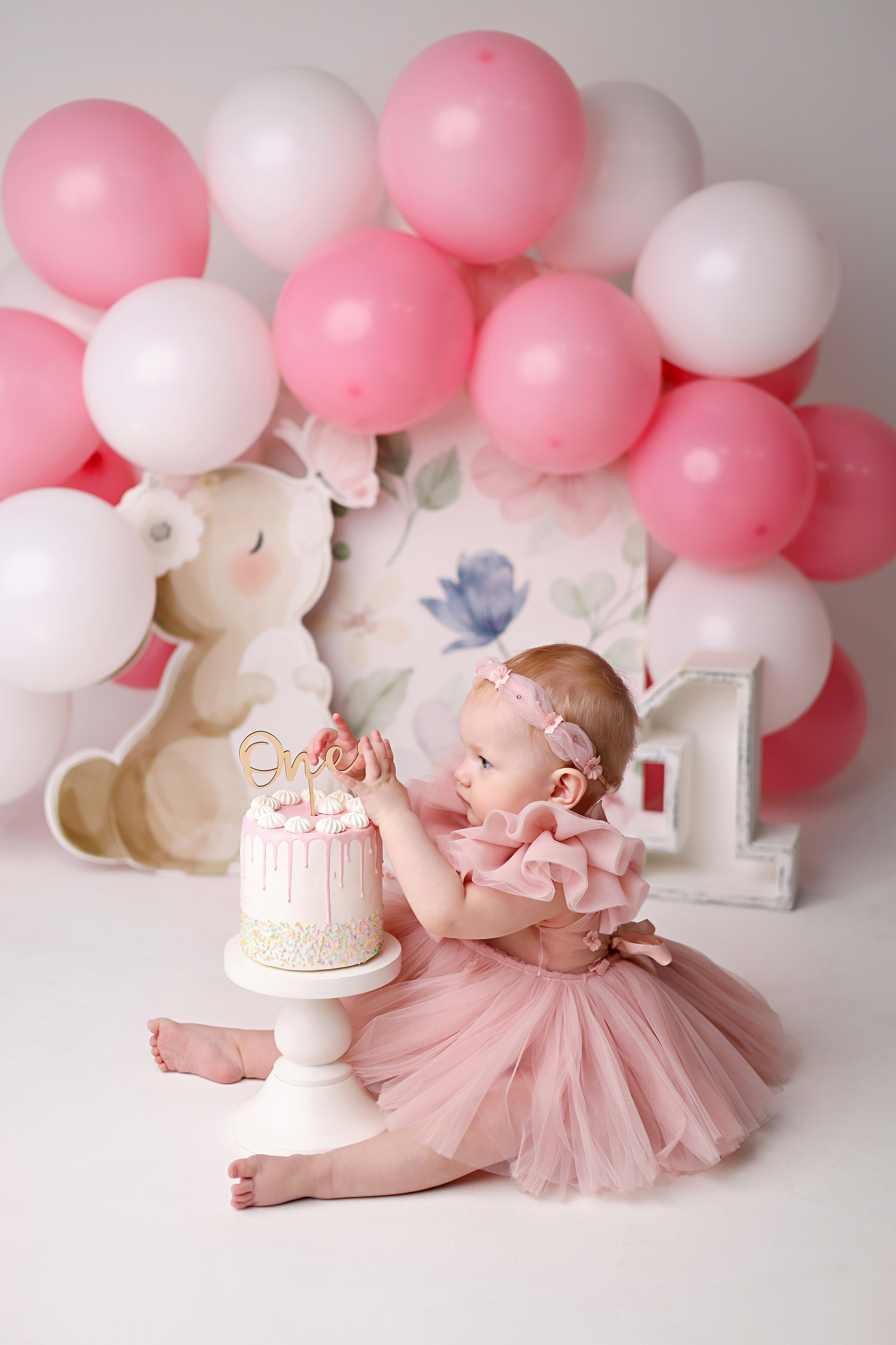 Фотосессия на 1 годик Алины. Фотограф новорожденных Москва. Ньюборн фотограф Москва